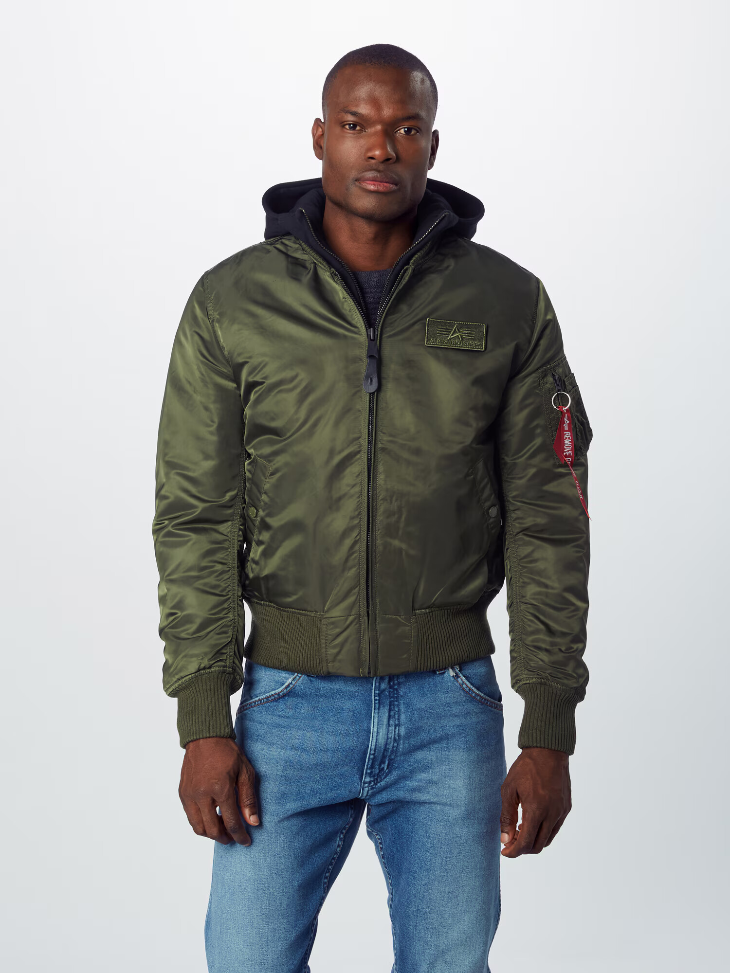 ALPHA INDUSTRIES Geacă de primăvară-toamnă 'MA-1 D-Tec' kaki - Pled.ro