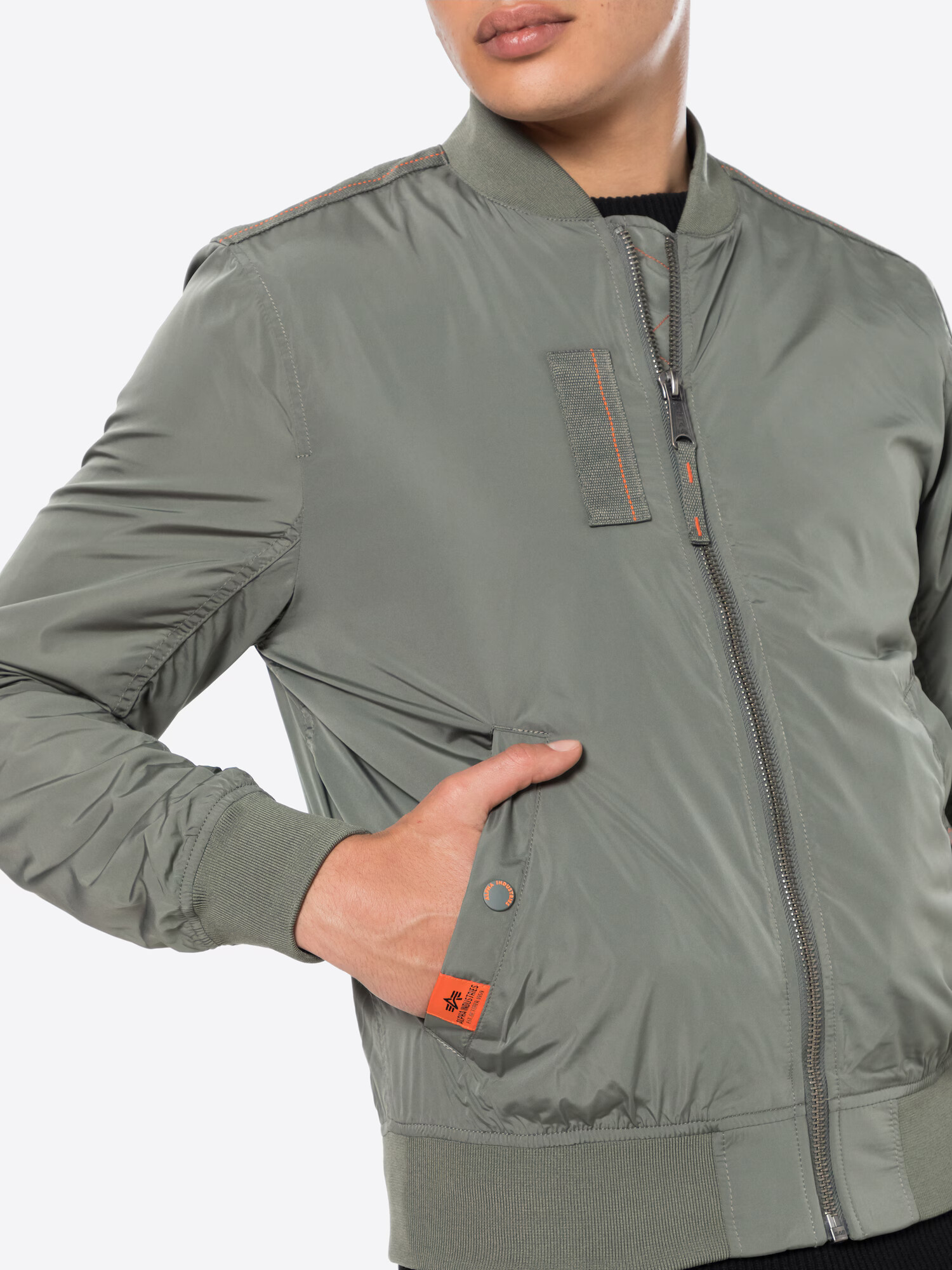 ALPHA INDUSTRIES Geacă de primăvară-toamnă 'MA-1 Parachute' verde închis - Pled.ro