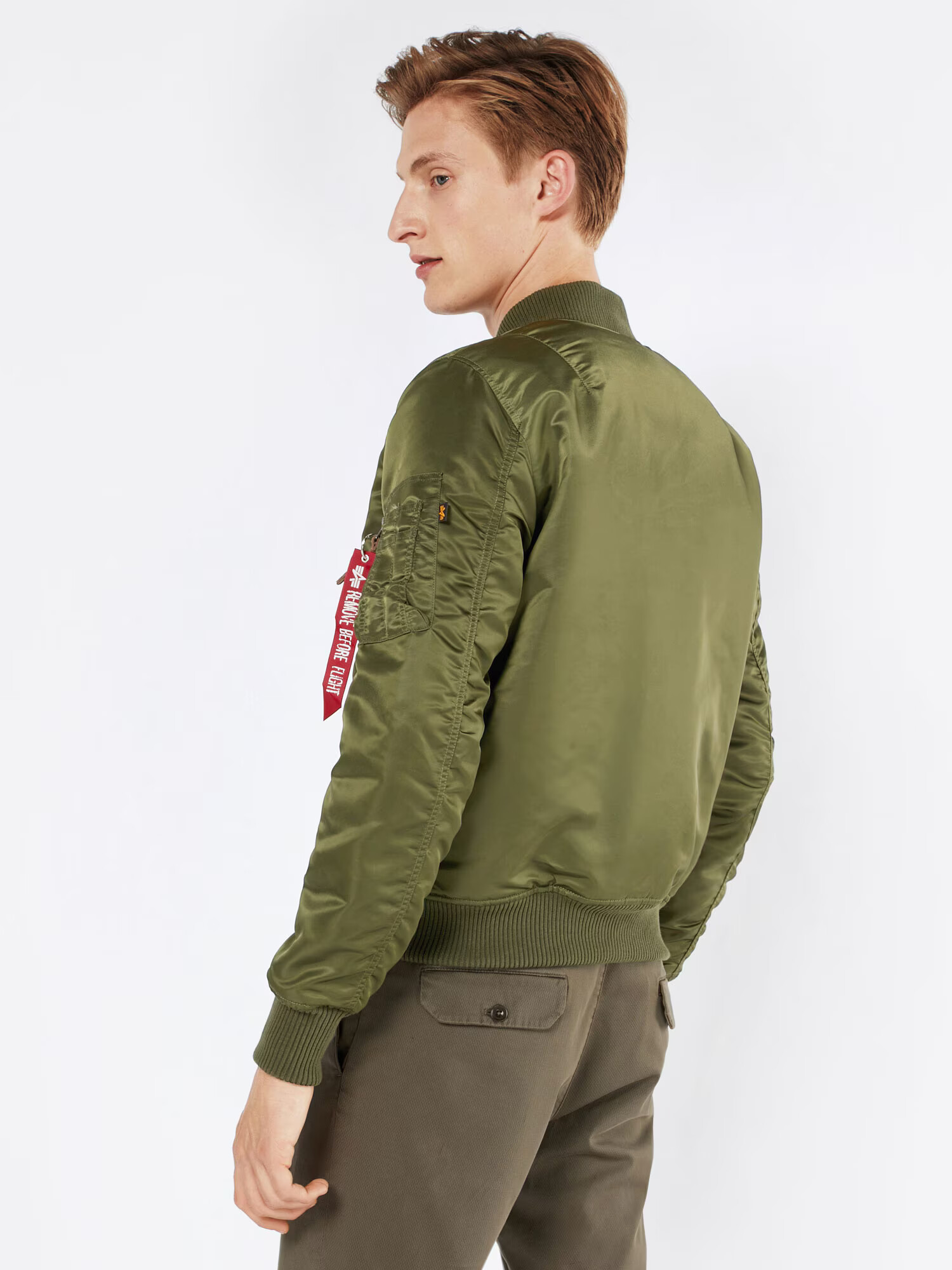 ALPHA INDUSTRIES Geacă de primăvară-toamnă 'MA-1 VF 59' verde închis - Pled.ro