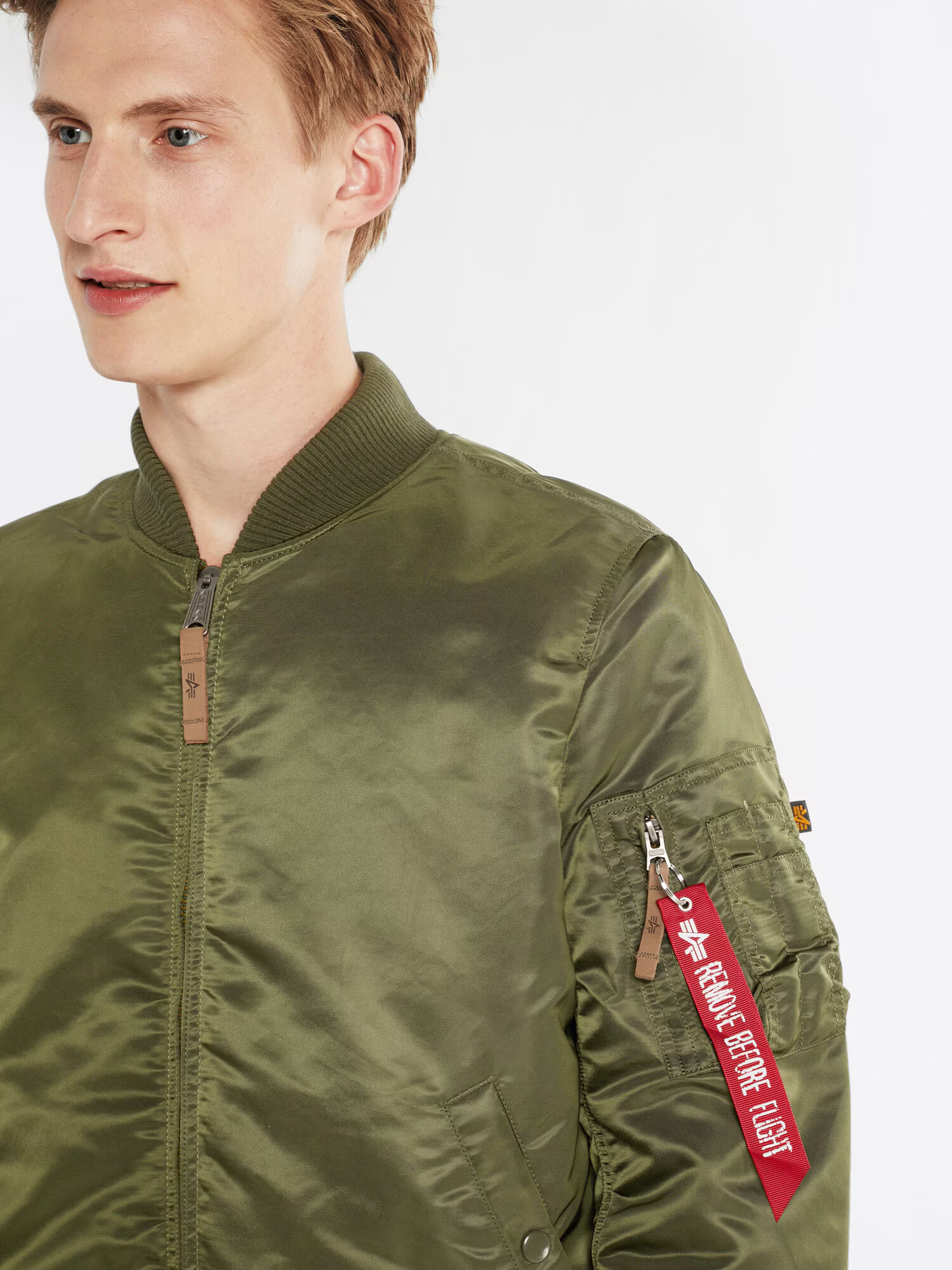 ALPHA INDUSTRIES Geacă de primăvară-toamnă 'MA-1 VF 59' verde închis - Pled.ro