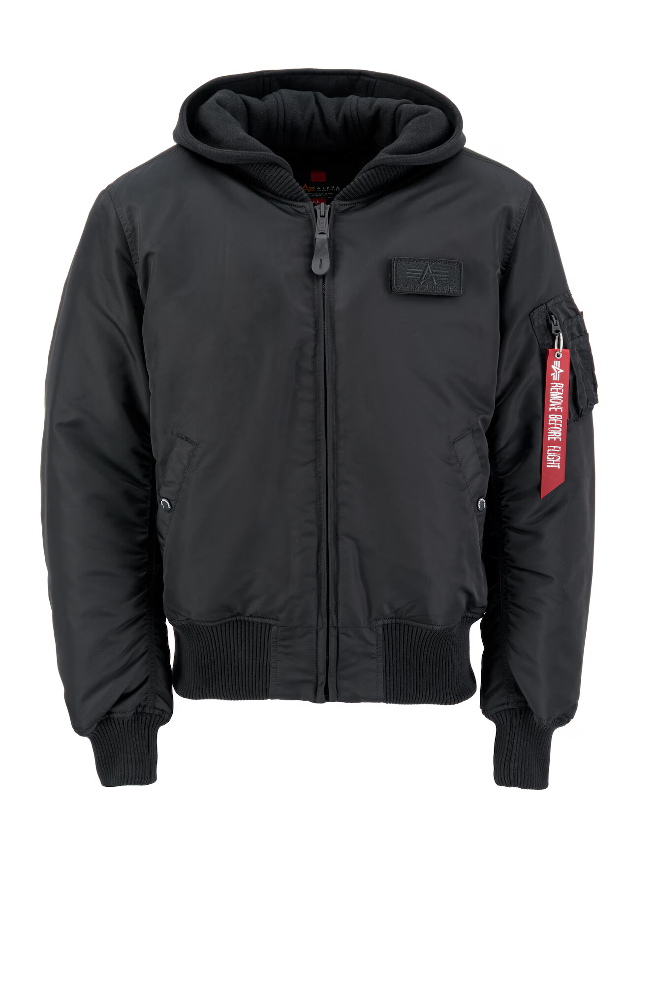 ALPHA INDUSTRIES Geacă de primăvară-toamnă 'MA-1 ZH' negru - Pled.ro