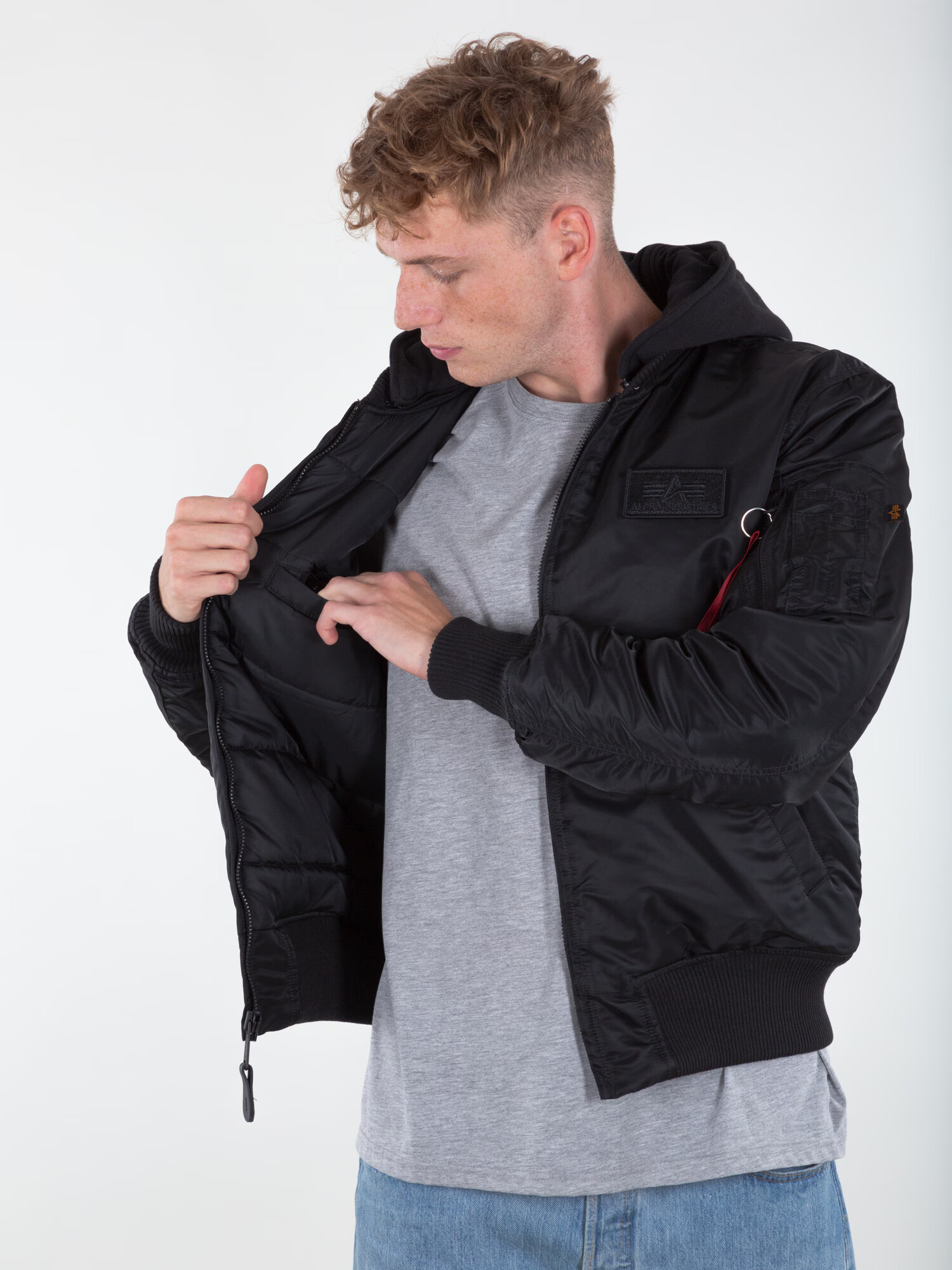 ALPHA INDUSTRIES Geacă de primăvară-toamnă mai multe culori / negru - Pled.ro