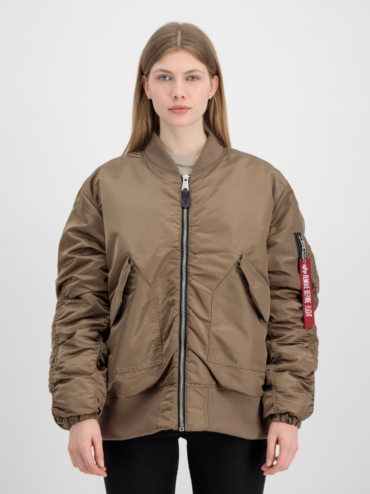 ALPHA INDUSTRIES Geacă de primăvară-toamnă maro - Pled.ro