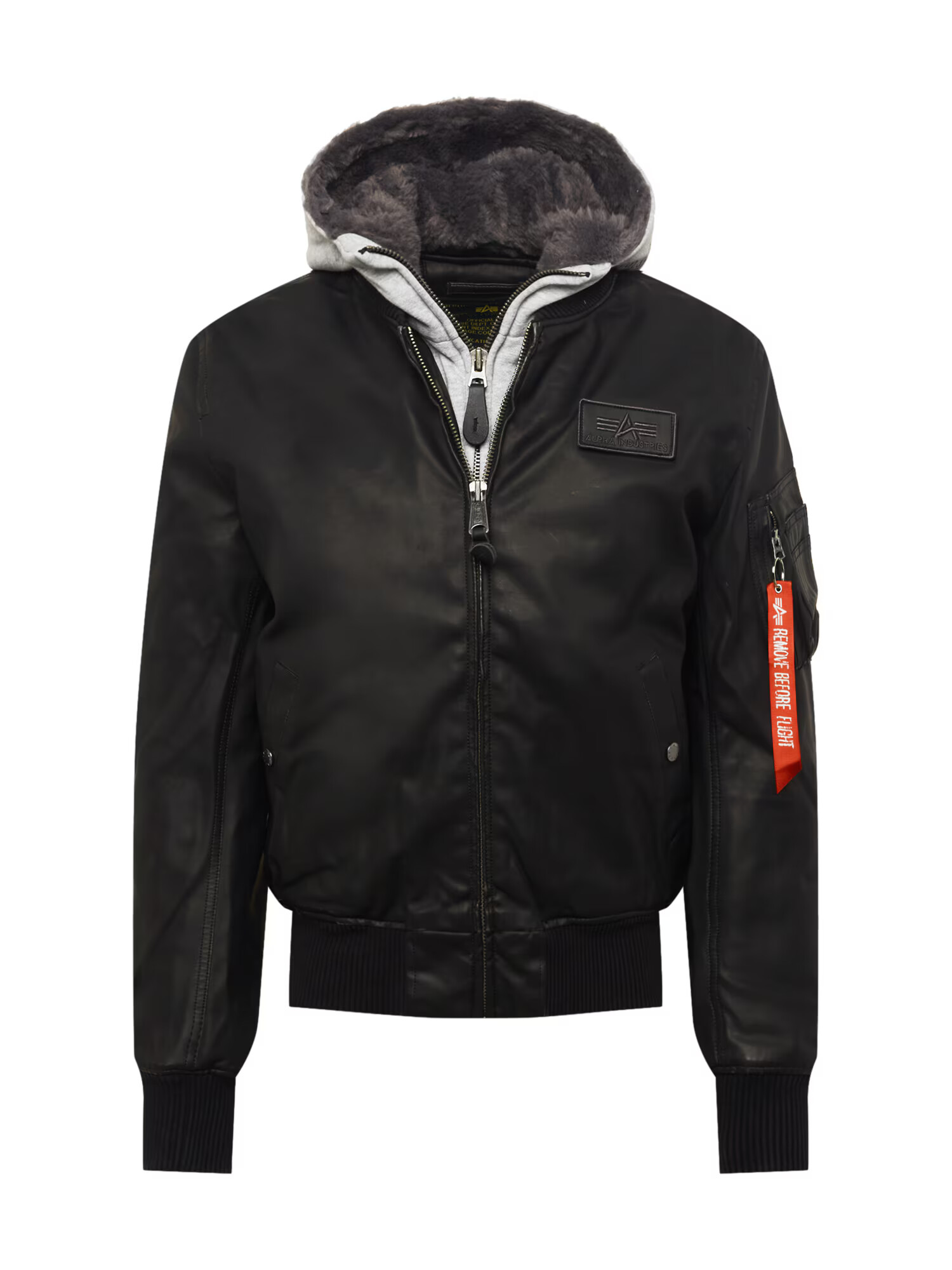 ALPHA INDUSTRIES Geacă de primăvară-toamnă negru - Pled.ro