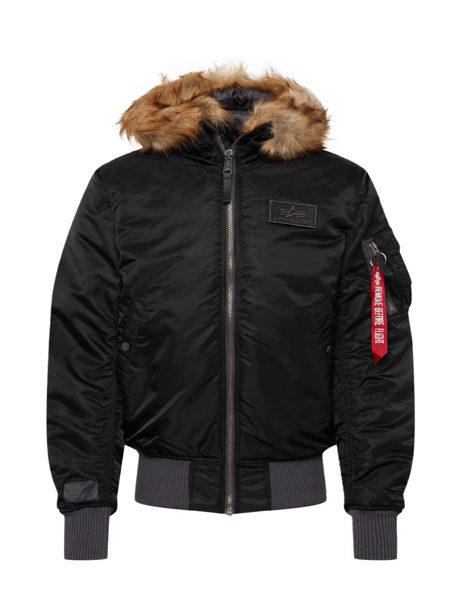 ALPHA INDUSTRIES Geacă de primăvară-toamnă negru - Pled.ro