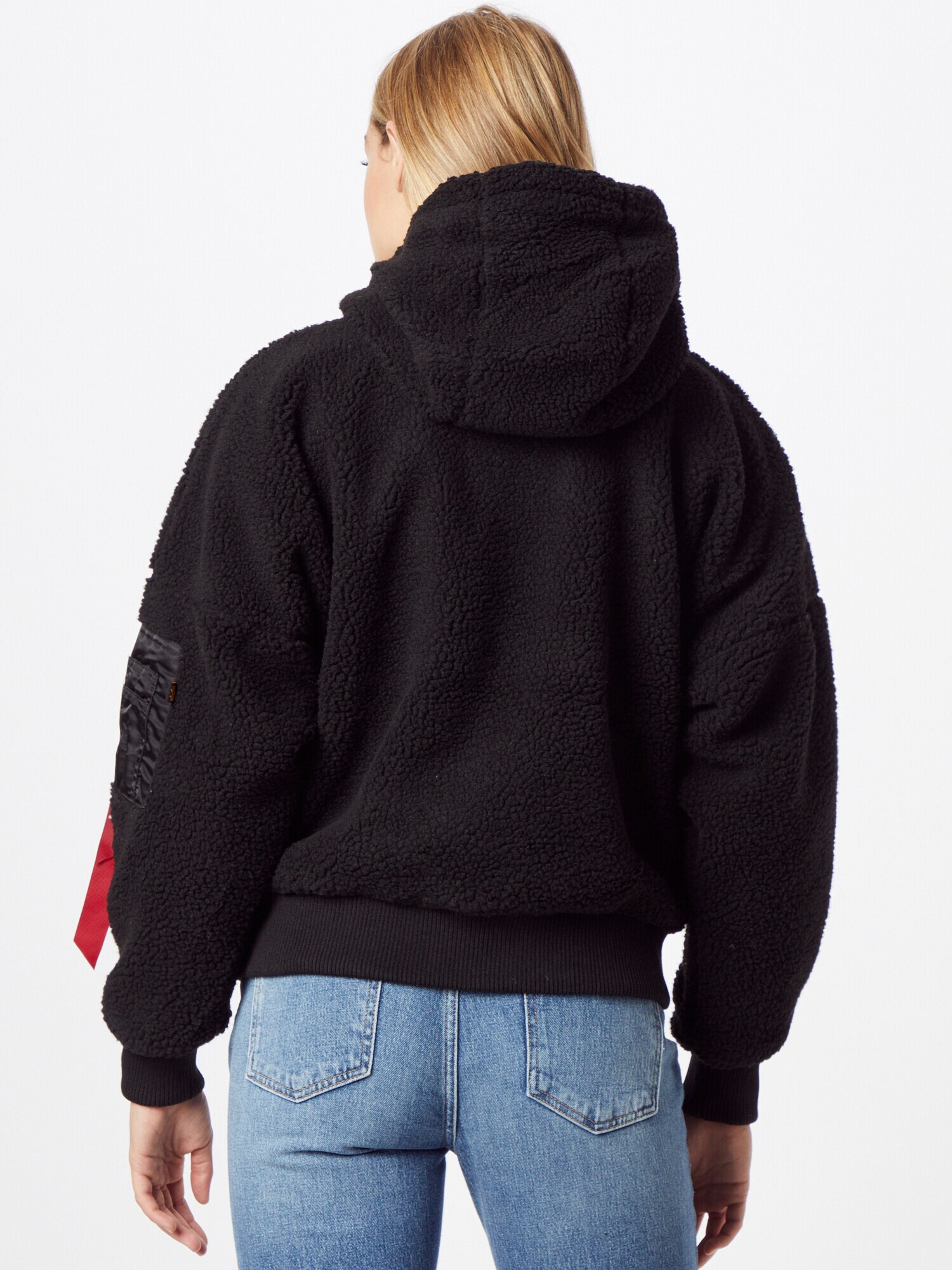 ALPHA INDUSTRIES Geacă de primăvară-toamnă negru - Pled.ro