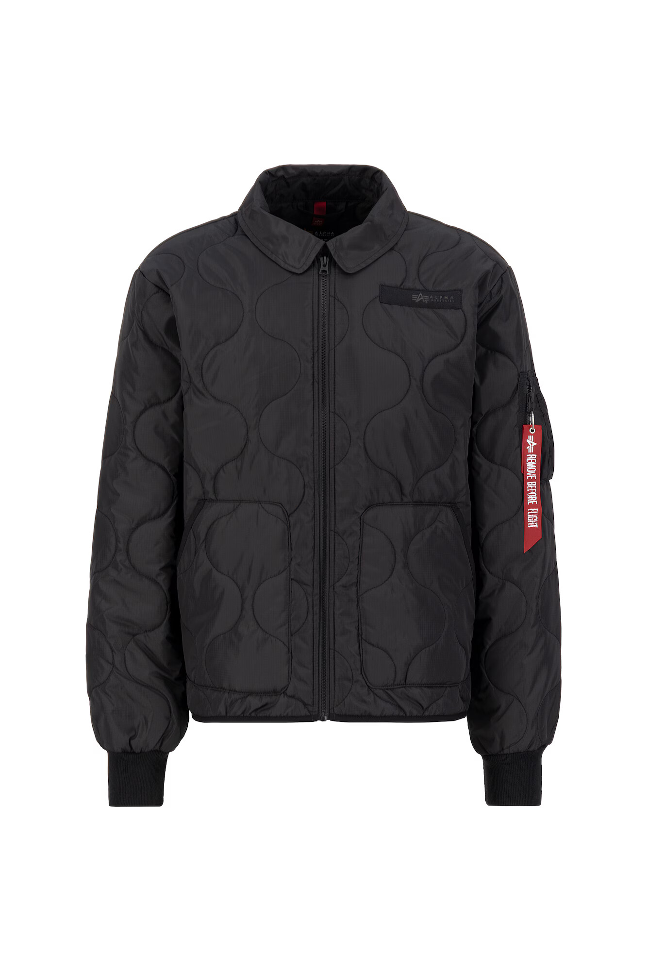 ALPHA INDUSTRIES Geacă de primăvară-toamnă negru - Pled.ro