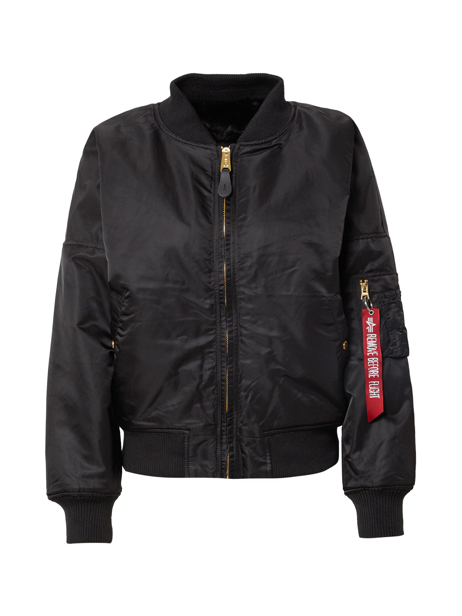 ALPHA INDUSTRIES Geacă de primăvară-toamnă negru - Pled.ro