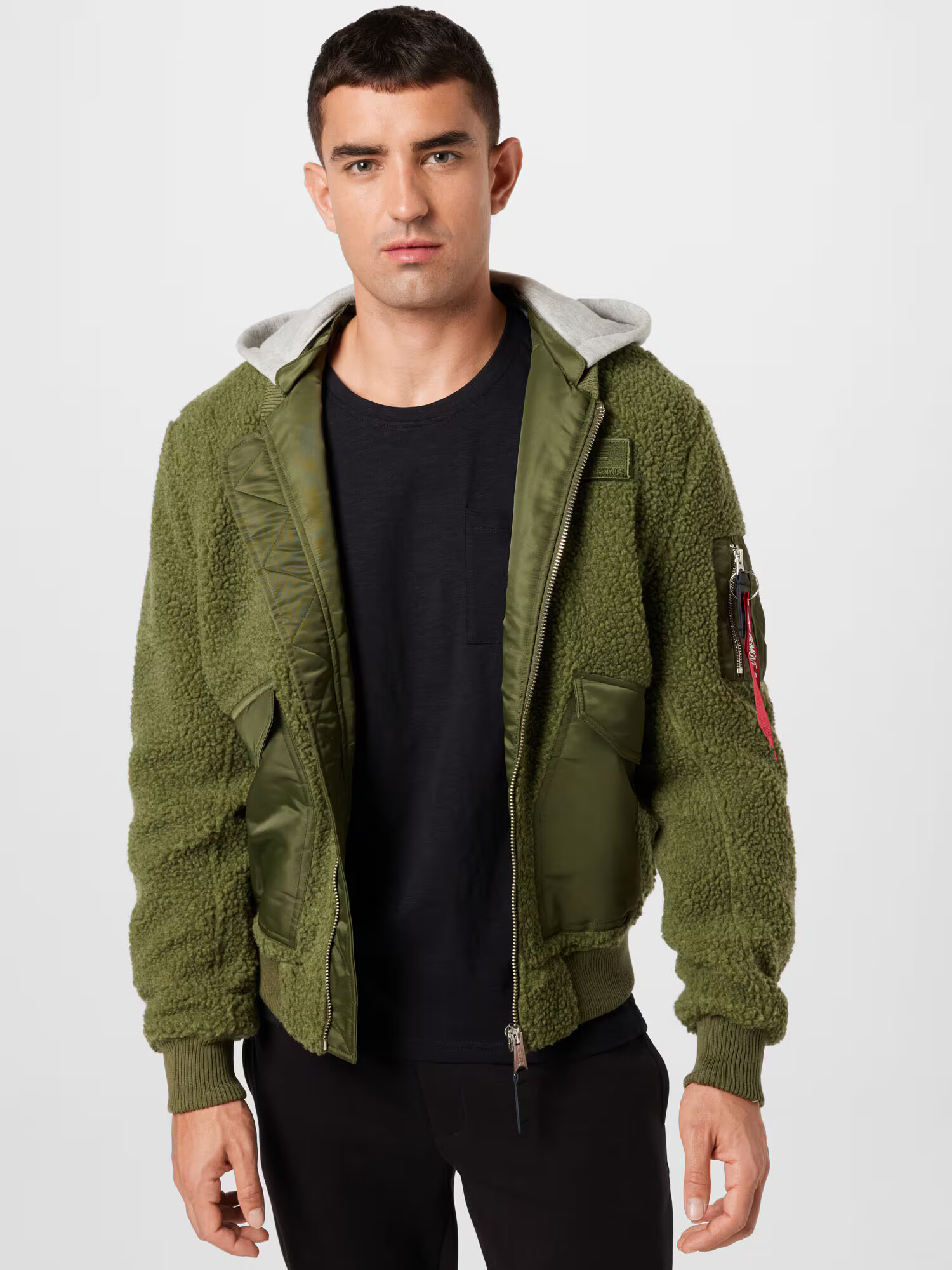 ALPHA INDUSTRIES Geacă de primăvară-toamnă oliv - Pled.ro