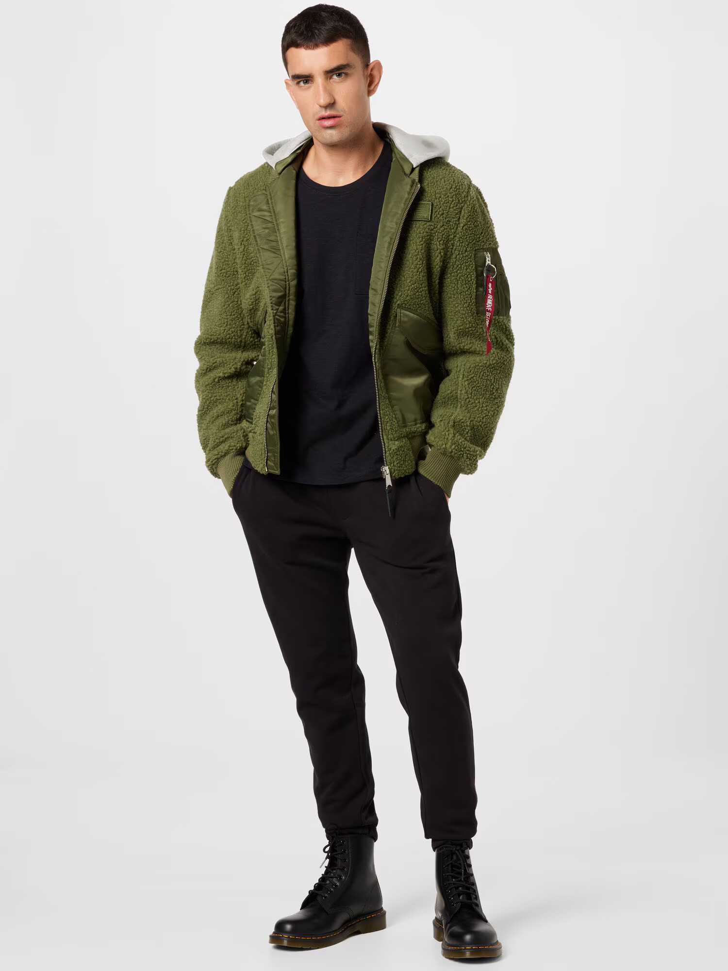 ALPHA INDUSTRIES Geacă de primăvară-toamnă oliv - Pled.ro