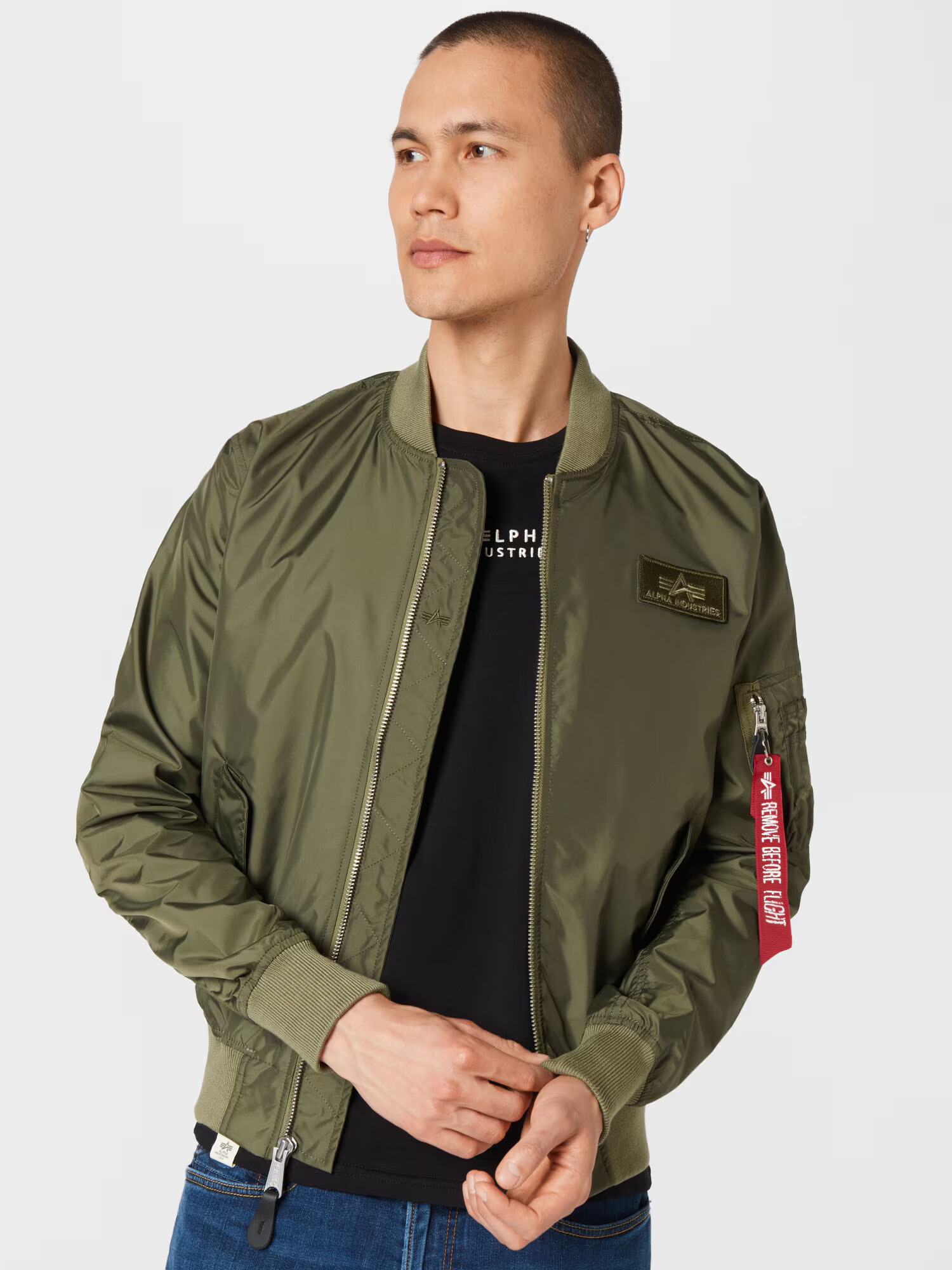 ALPHA INDUSTRIES Geacă de primăvară-toamnă oliv - Pled.ro