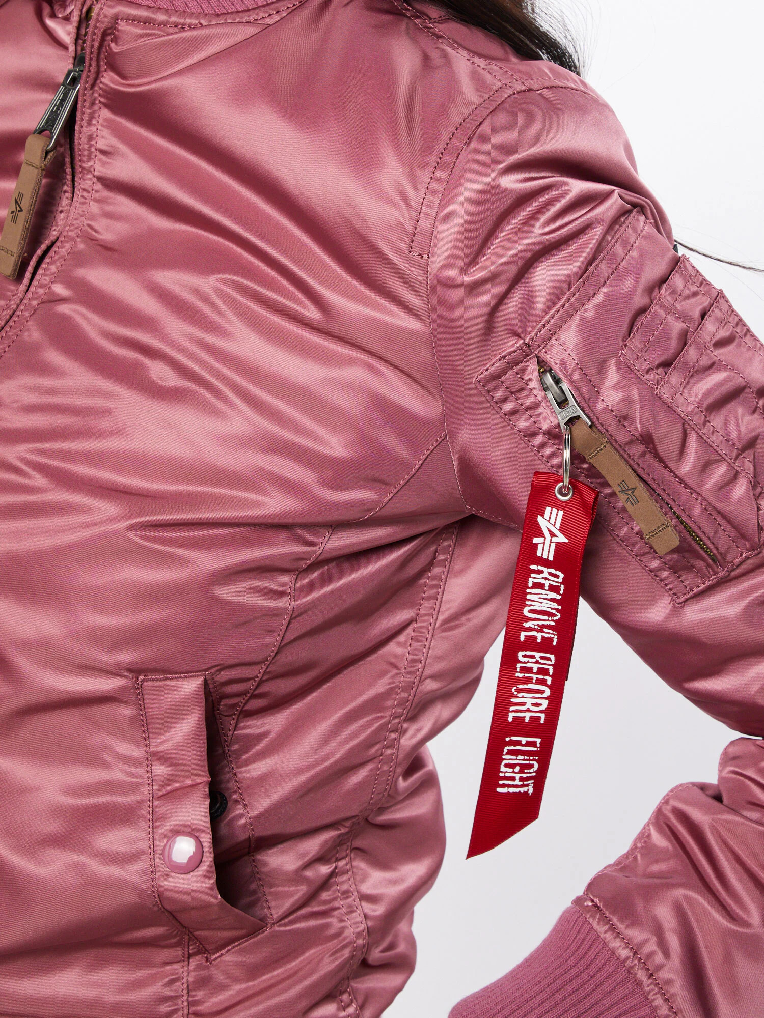 ALPHA INDUSTRIES Geacă de primăvară-toamnă rosé - Pled.ro