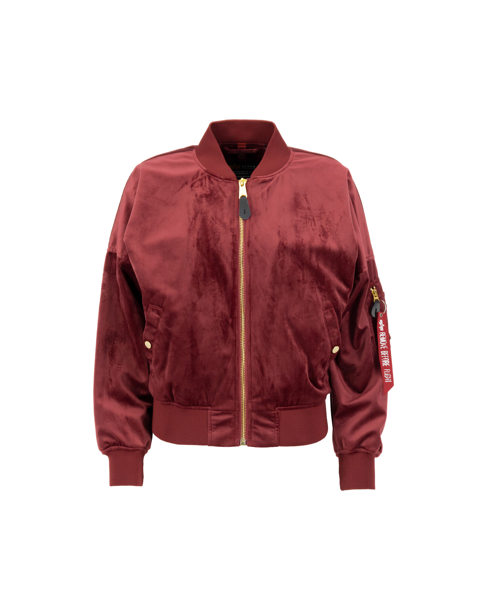 ALPHA INDUSTRIES Geacă de primăvară-toamnă roșu burgundy - Pled.ro