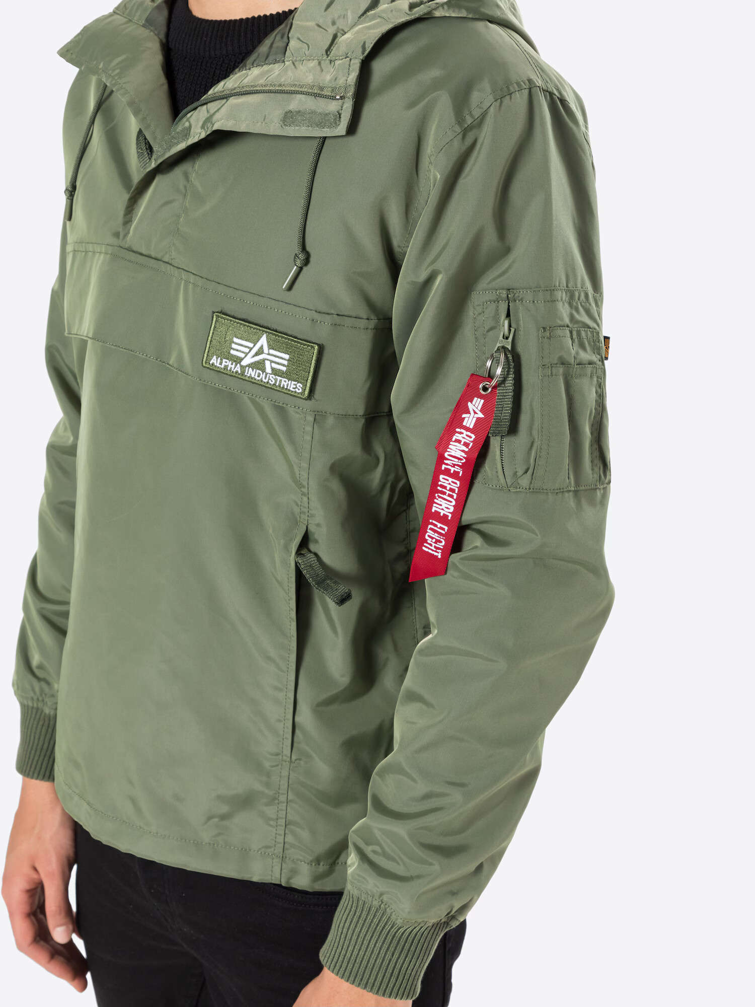 ALPHA INDUSTRIES Geacă de primăvară-toamnă 'TT Anorak LW' verde - Pled.ro