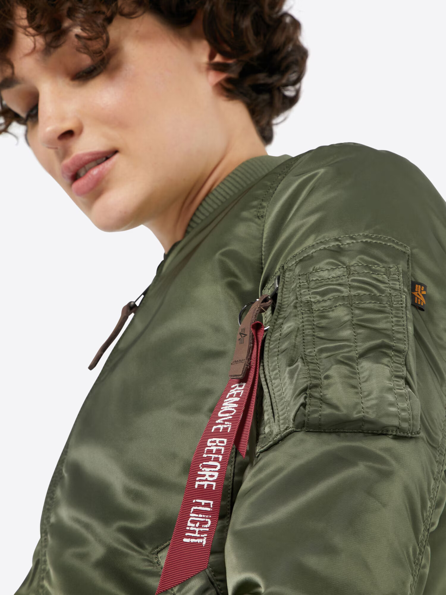 ALPHA INDUSTRIES Geacă de primăvară-toamnă verde închis - Pled.ro