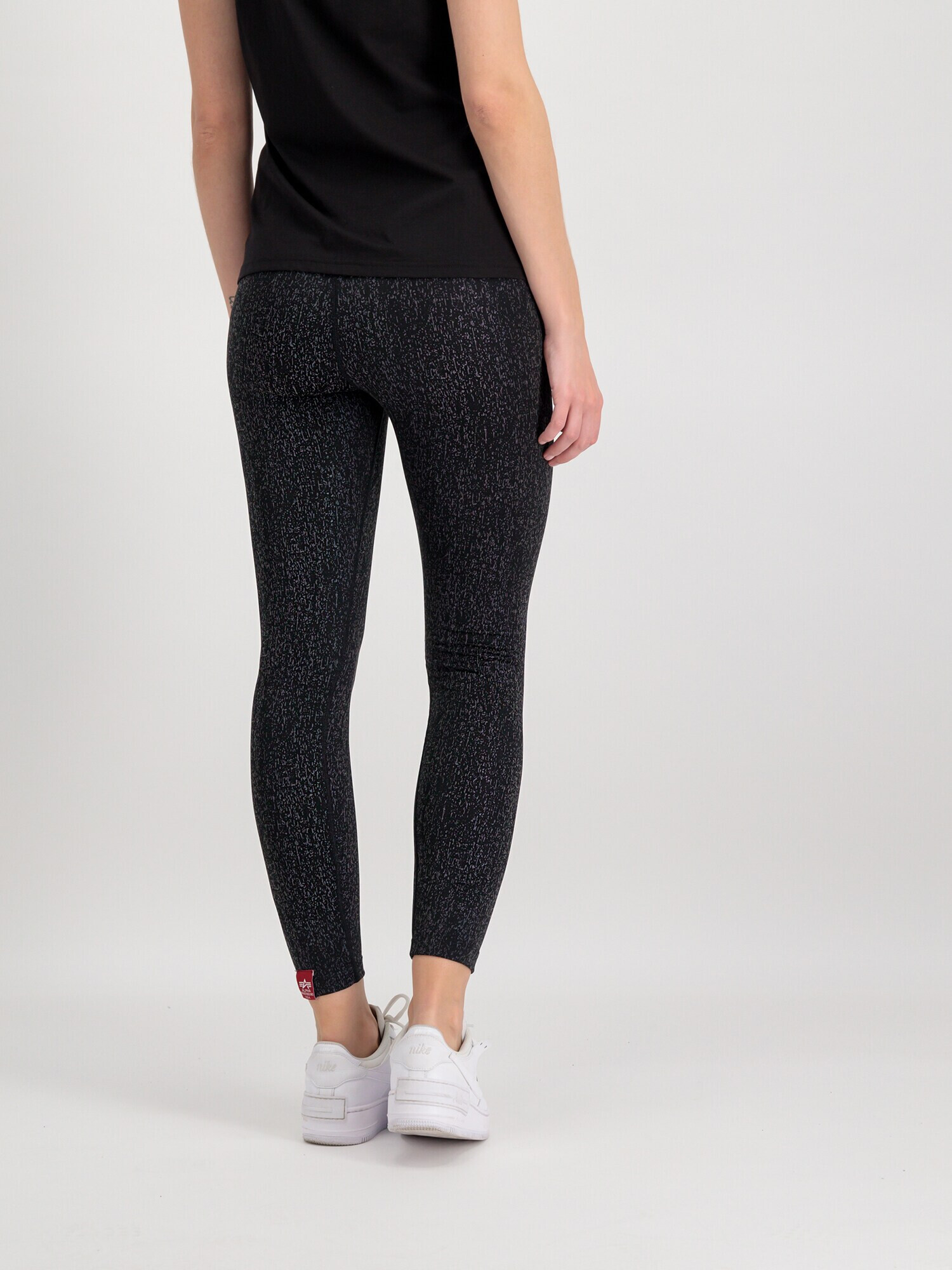 ALPHA INDUSTRIES Leggings galben / gri / negru / alb - Pled.ro