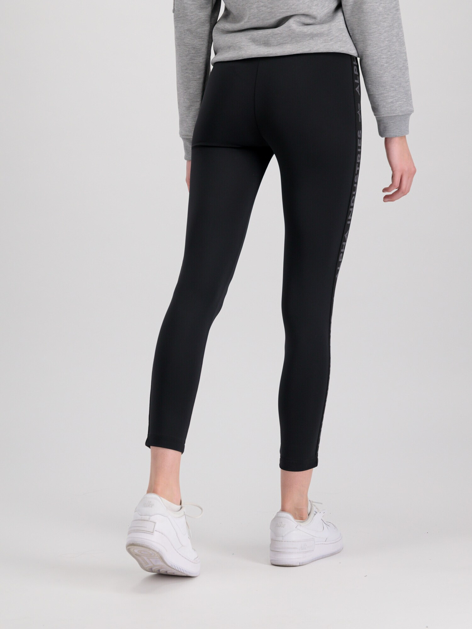 ALPHA INDUSTRIES Leggings gri / negru - Pled.ro