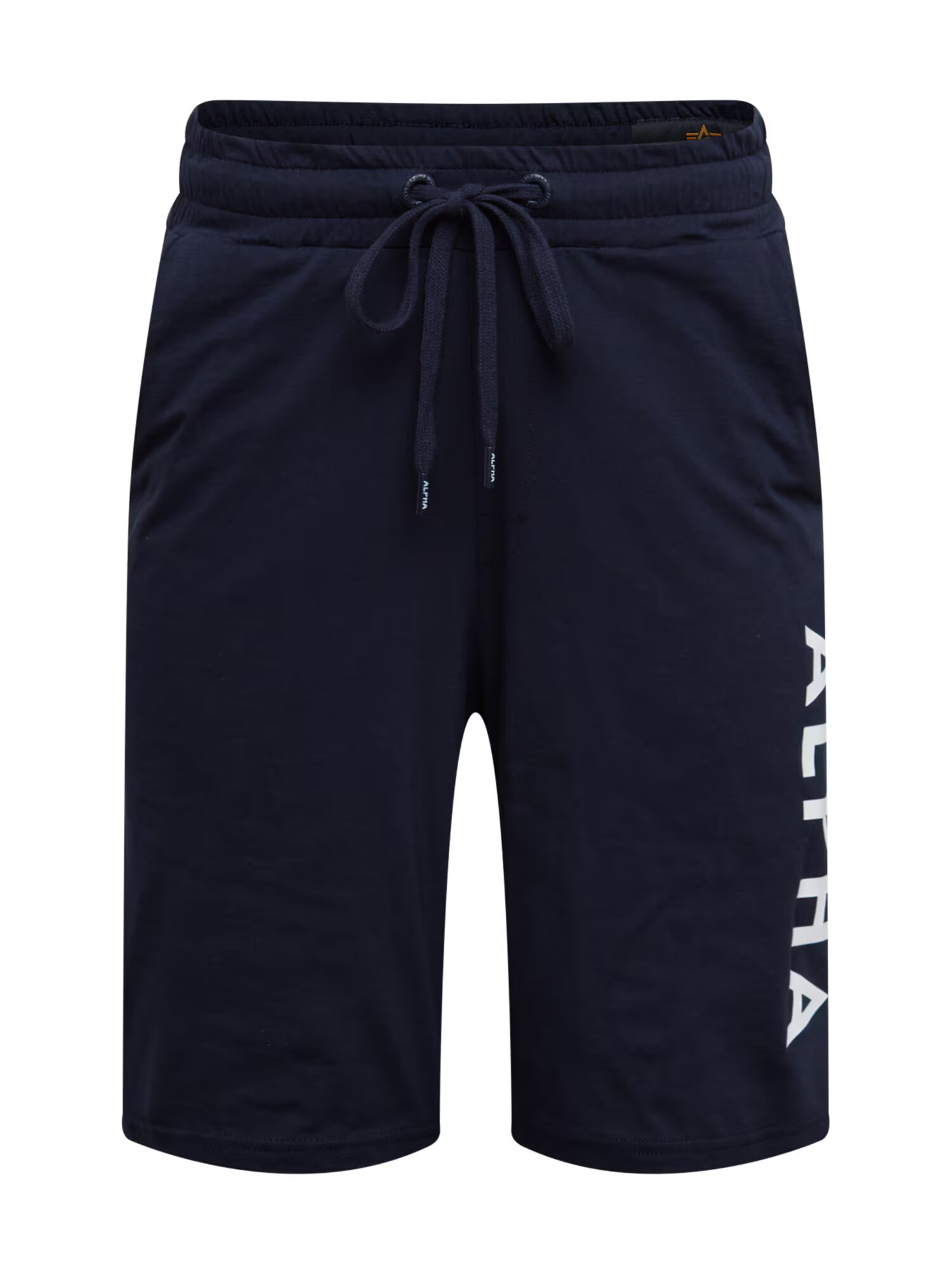 ALPHA INDUSTRIES Pantaloni bleumarin / alb - Pled.ro