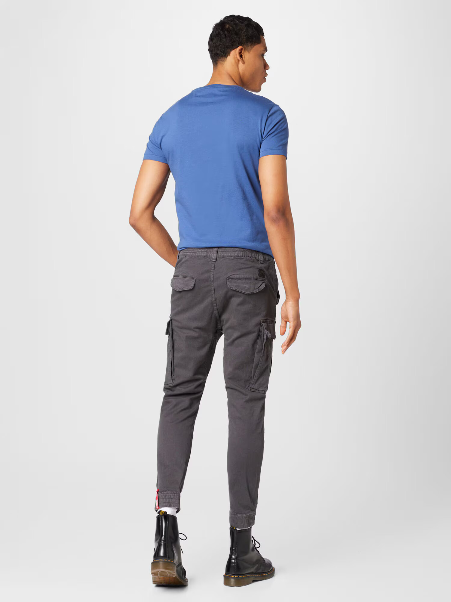 ALPHA INDUSTRIES Pantaloni cu buzunare 'Airman' gri metalic - Pled.ro