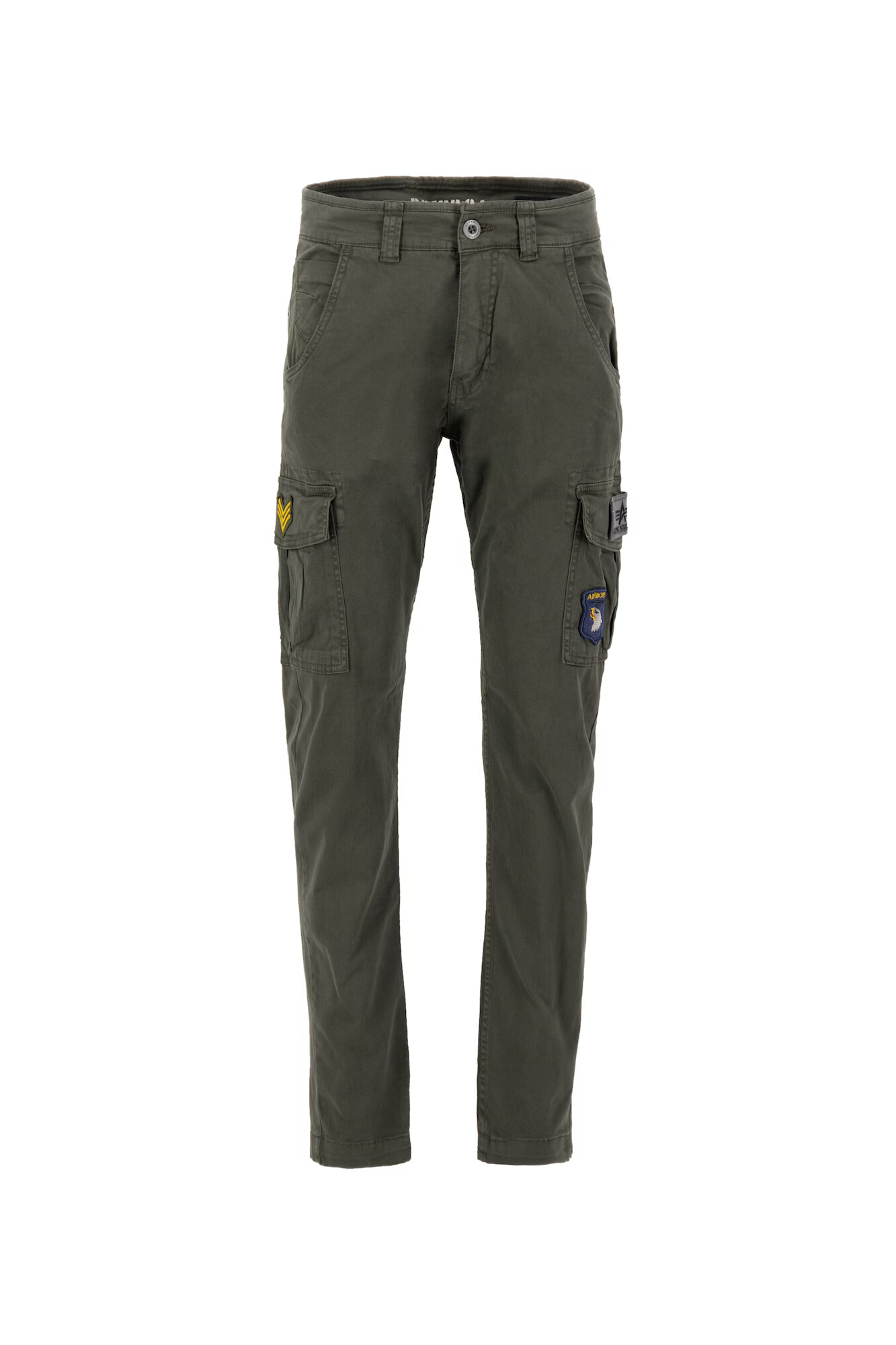 ALPHA INDUSTRIES Pantaloni cu buzunare bleumarin / galben / gri / kaki - Pled.ro