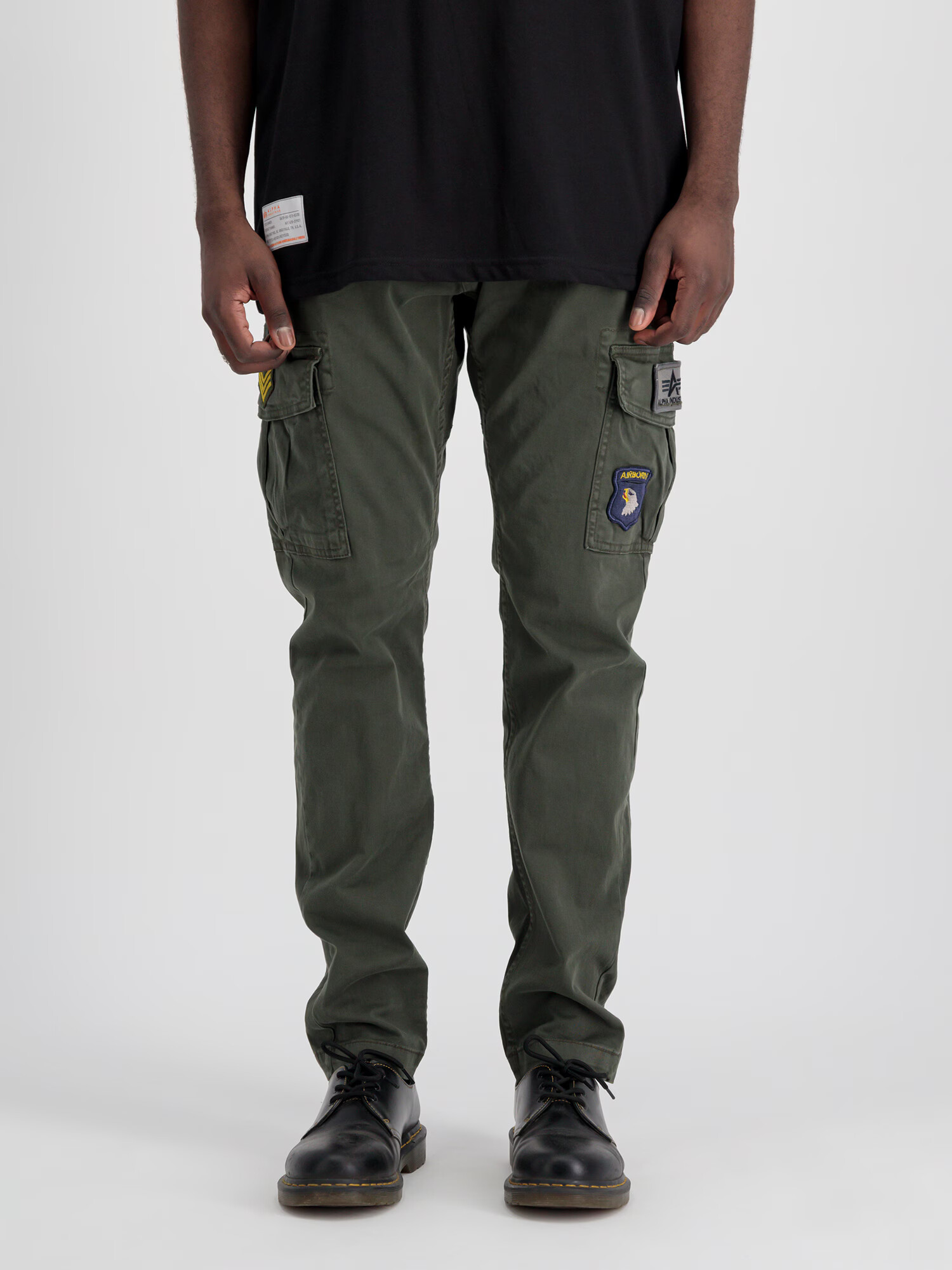 ALPHA INDUSTRIES Pantaloni cu buzunare bleumarin / galben / gri / kaki - Pled.ro