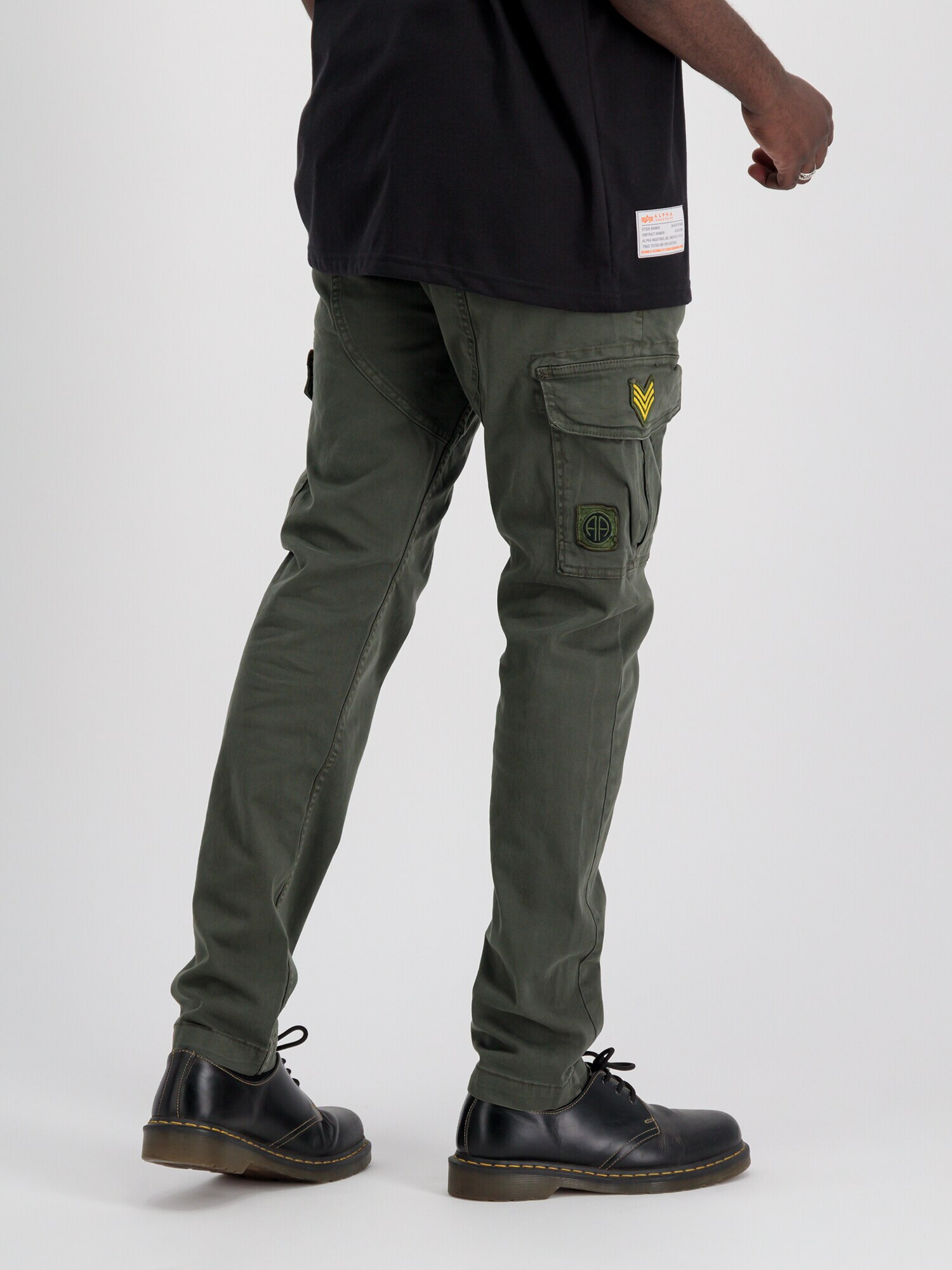 ALPHA INDUSTRIES Pantaloni cu buzunare bleumarin / galben / gri / kaki - Pled.ro