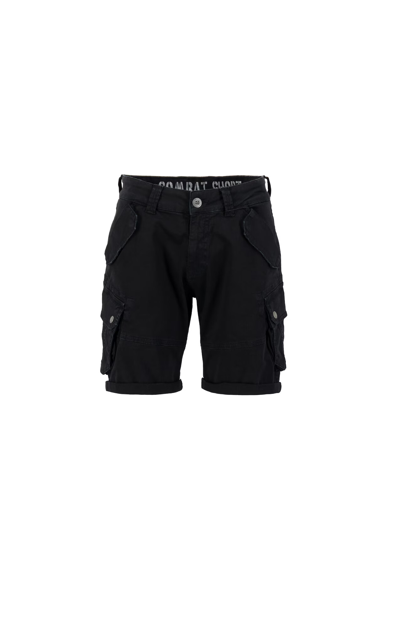 ALPHA INDUSTRIES Pantaloni 'Combat' negru / alb - Pled.ro