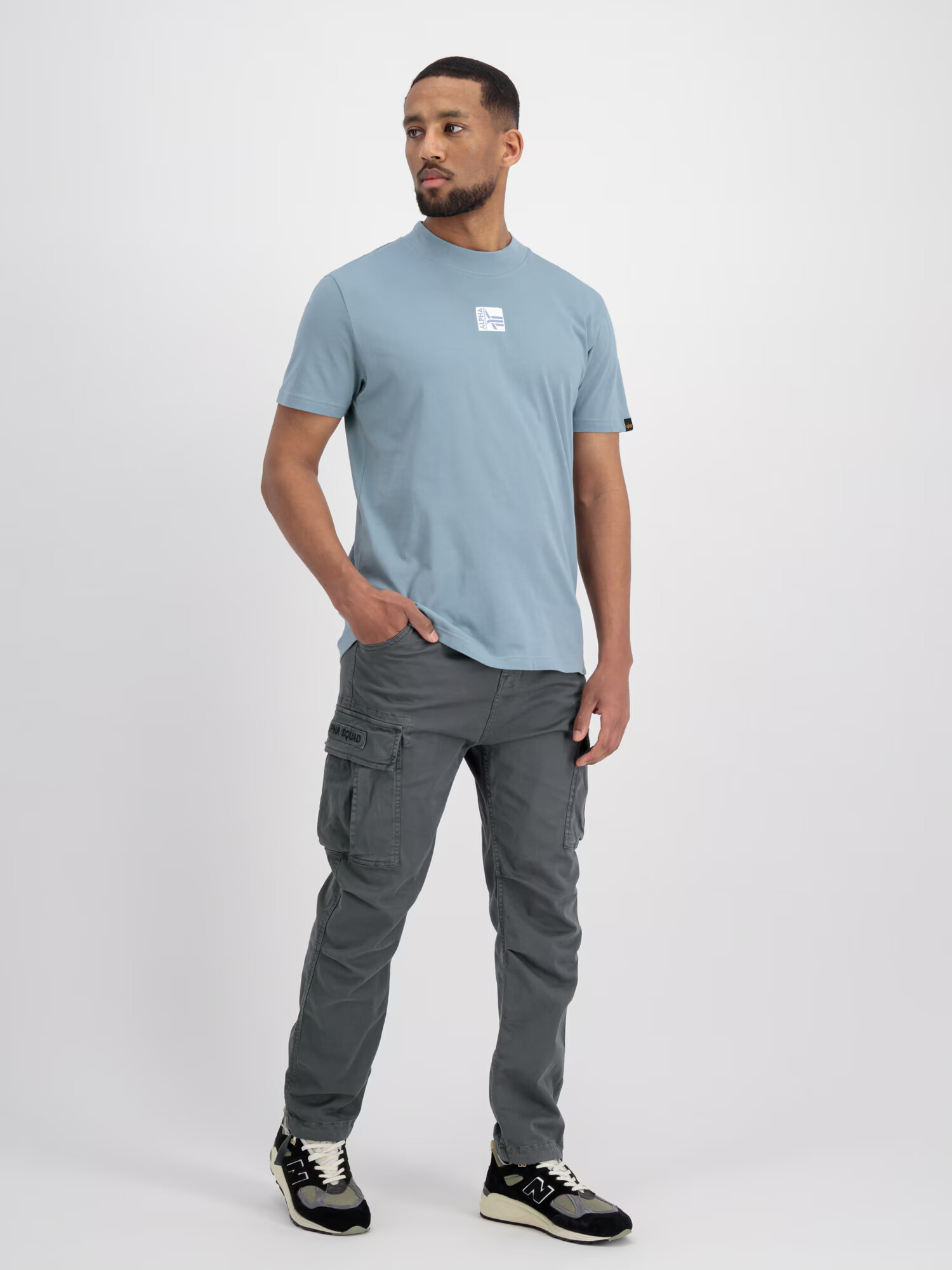 ALPHA INDUSTRIES Pantaloni cu buzunare ' ' gri - Pled.ro