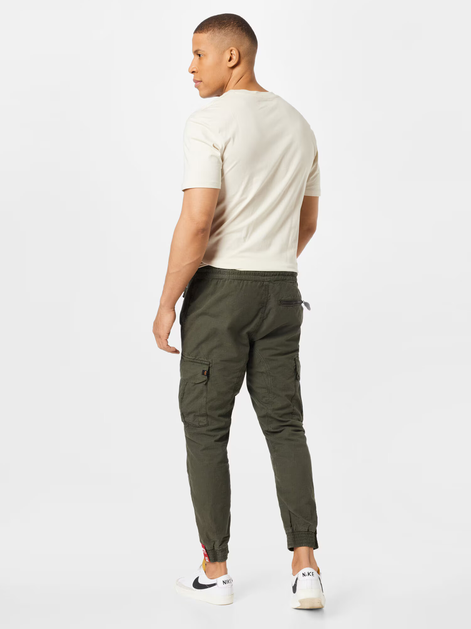 ALPHA INDUSTRIES Pantaloni cu buzunare gri închis - Pled.ro