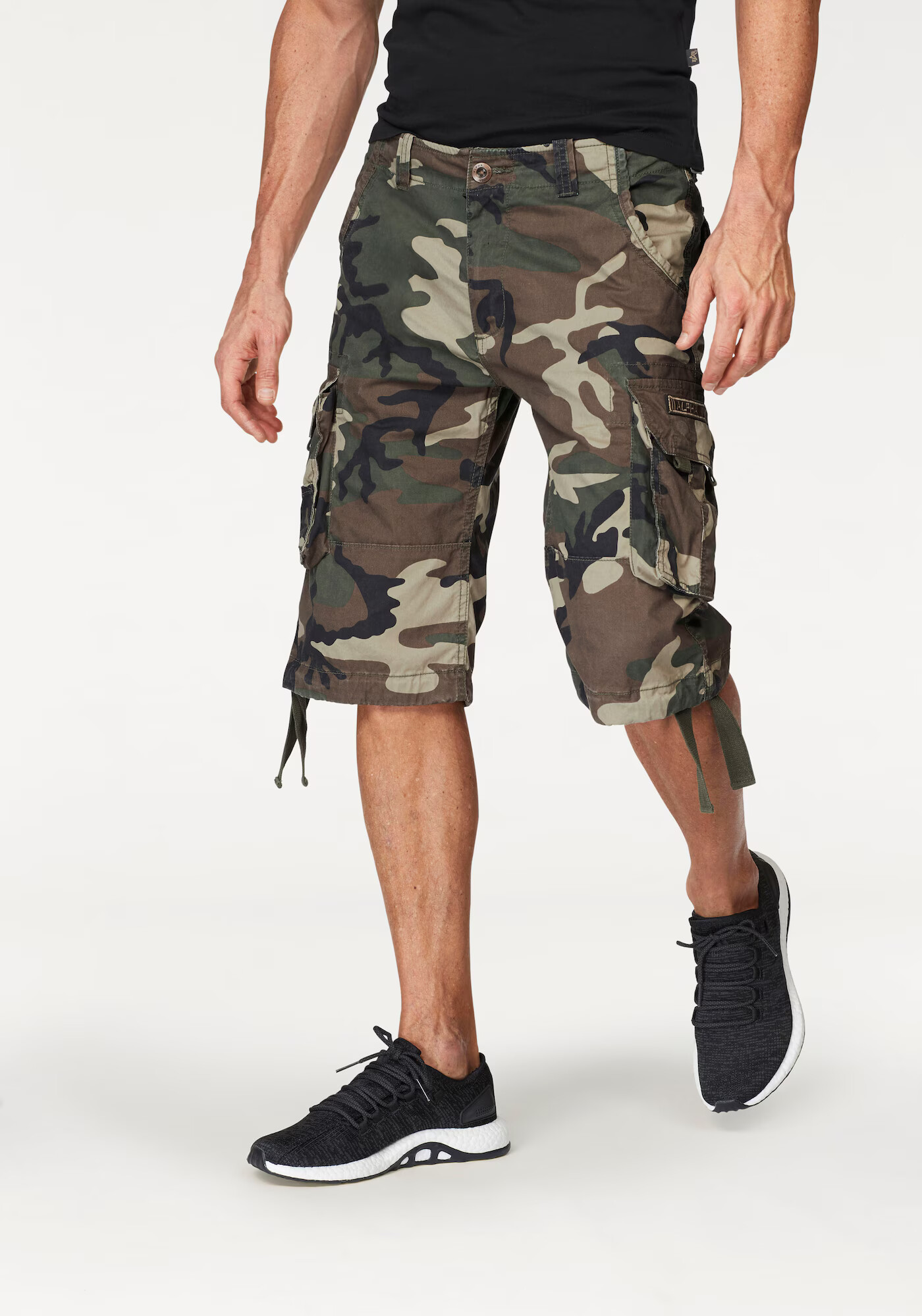 ALPHA INDUSTRIES Pantaloni 'Jet' kaki / oliv - Pled.ro