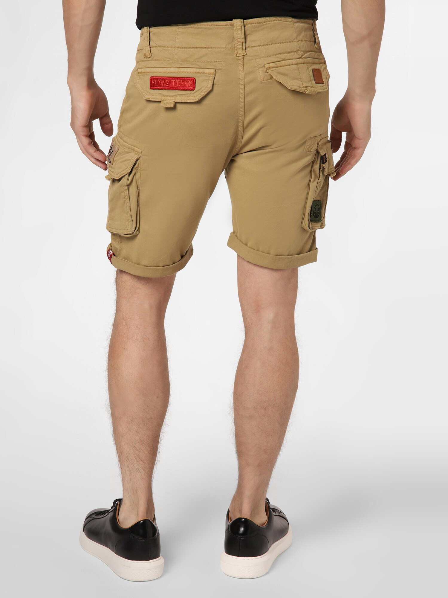 ALPHA INDUSTRIES Pantaloni cu buzunare nisipiu - Pled.ro