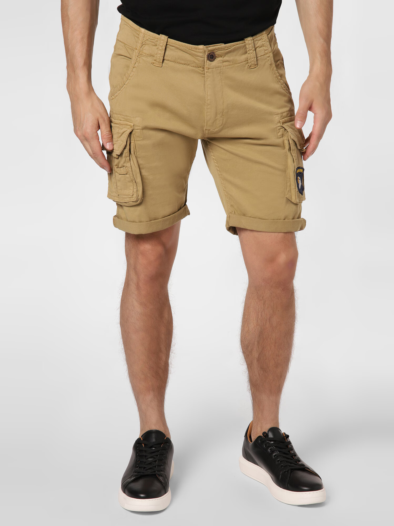 ALPHA INDUSTRIES Pantaloni cu buzunare nisipiu - Pled.ro