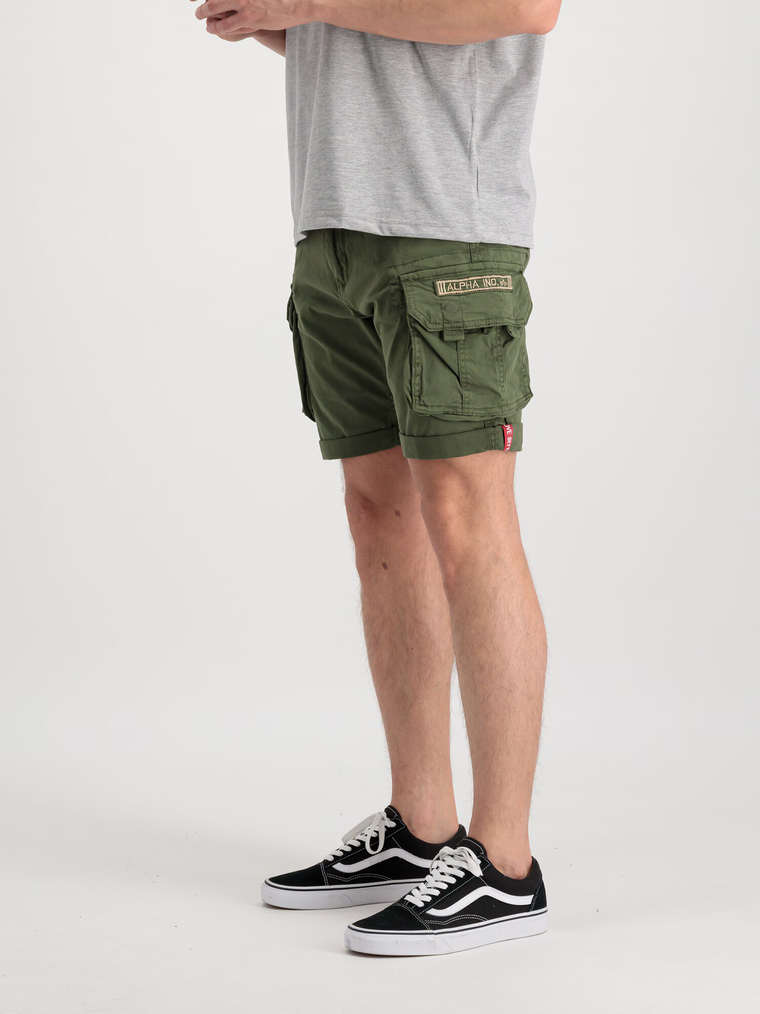 ALPHA INDUSTRIES Pantaloni cu buzunare oliv - Pled.ro