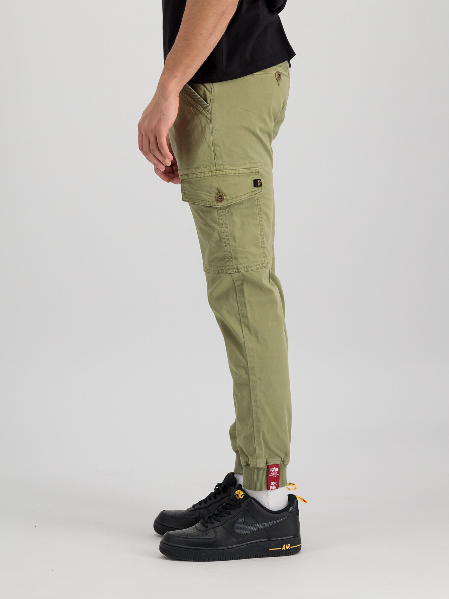 ALPHA INDUSTRIES Pantaloni cu buzunare oliv - Pled.ro