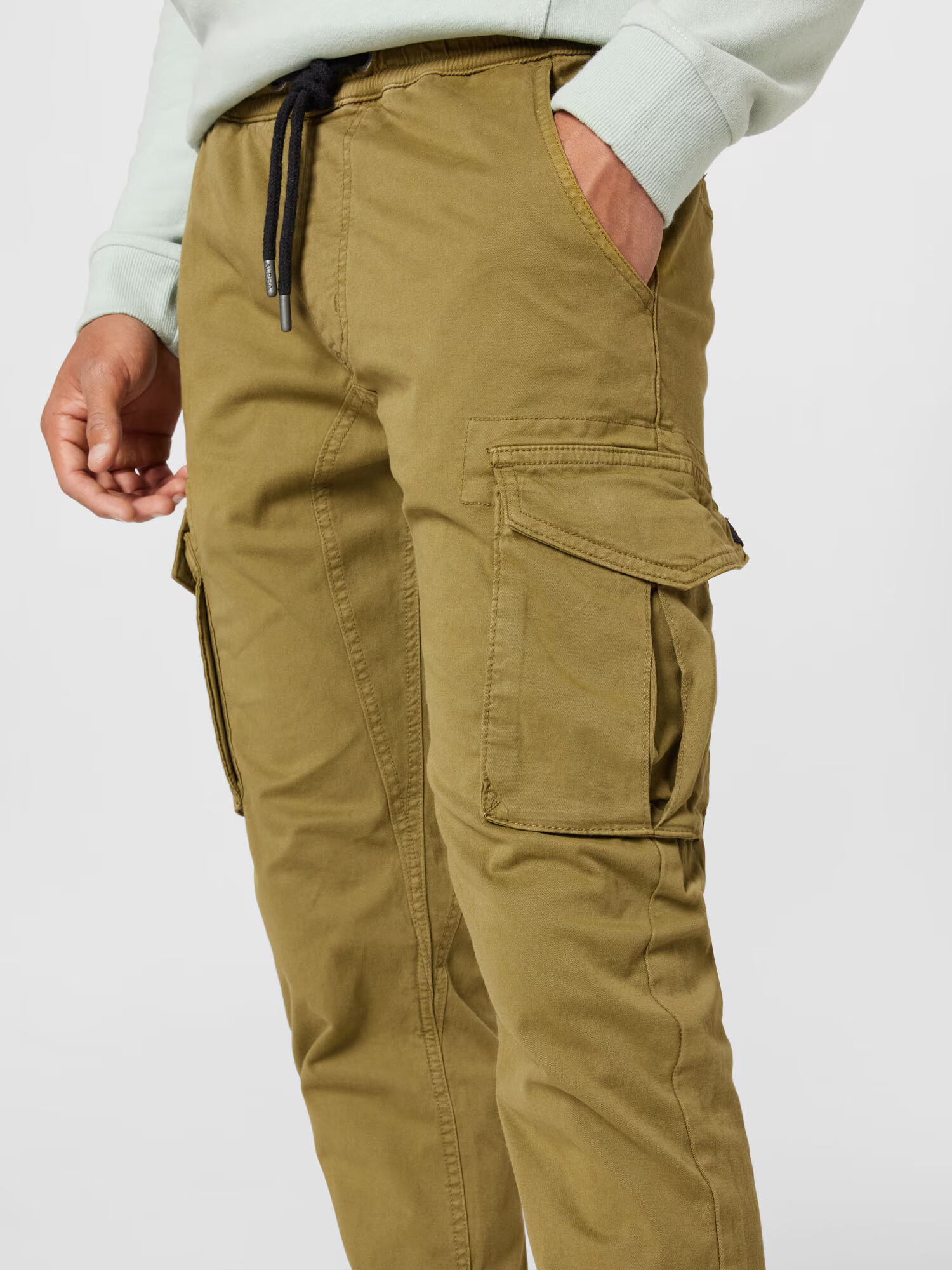 ALPHA INDUSTRIES Pantaloni cu buzunare maro deschis - Pled.ro