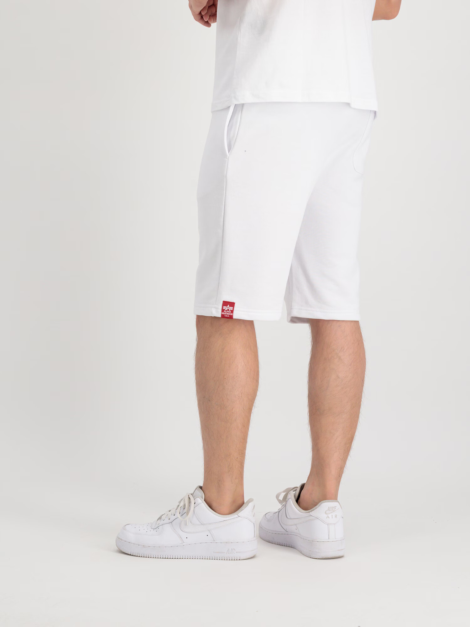 ALPHA INDUSTRIES Pantaloni galben auriu / alb - Pled.ro