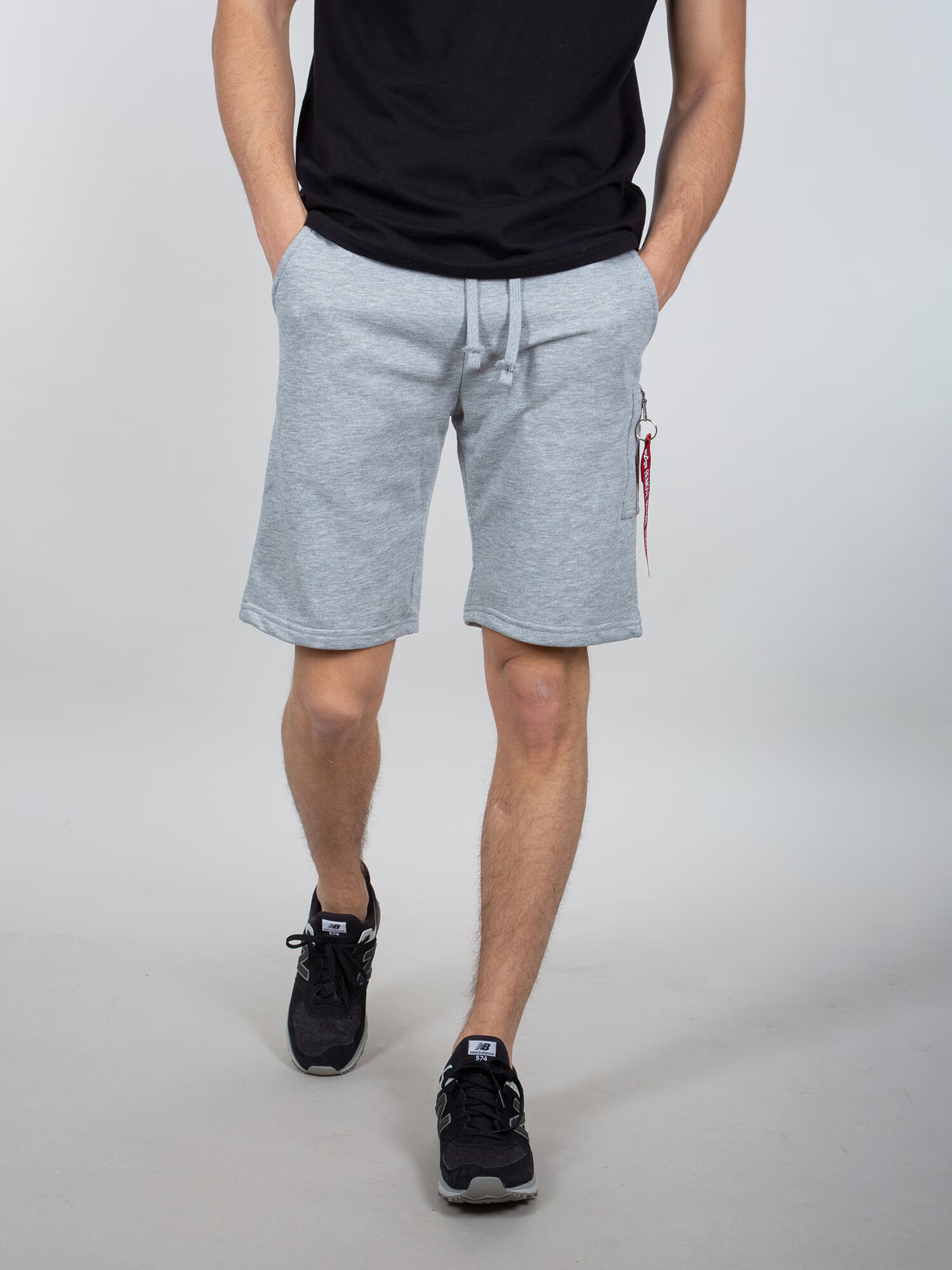 ALPHA INDUSTRIES Pantaloni gri amestecat - Pled.ro