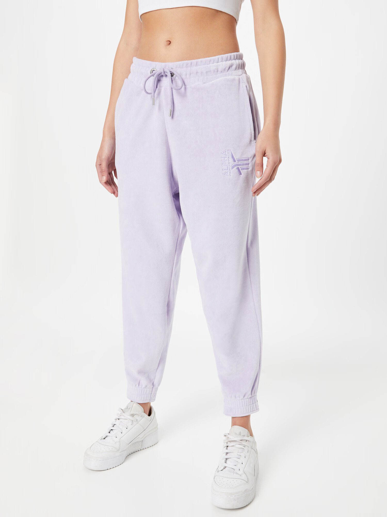 ALPHA INDUSTRIES Pantaloni mov liliachiu - Pled.ro