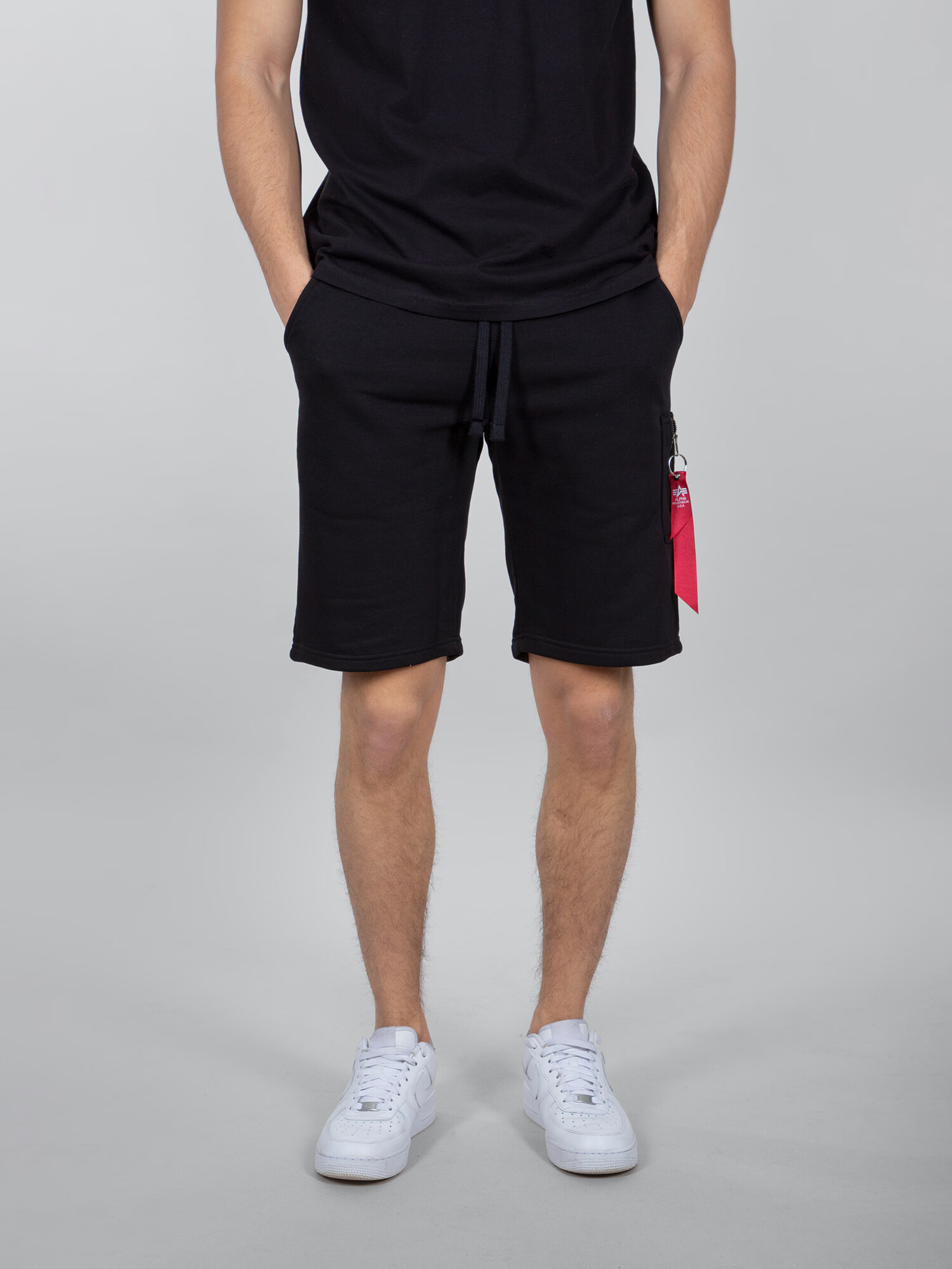 ALPHA INDUSTRIES Pantaloni negru - Pled.ro