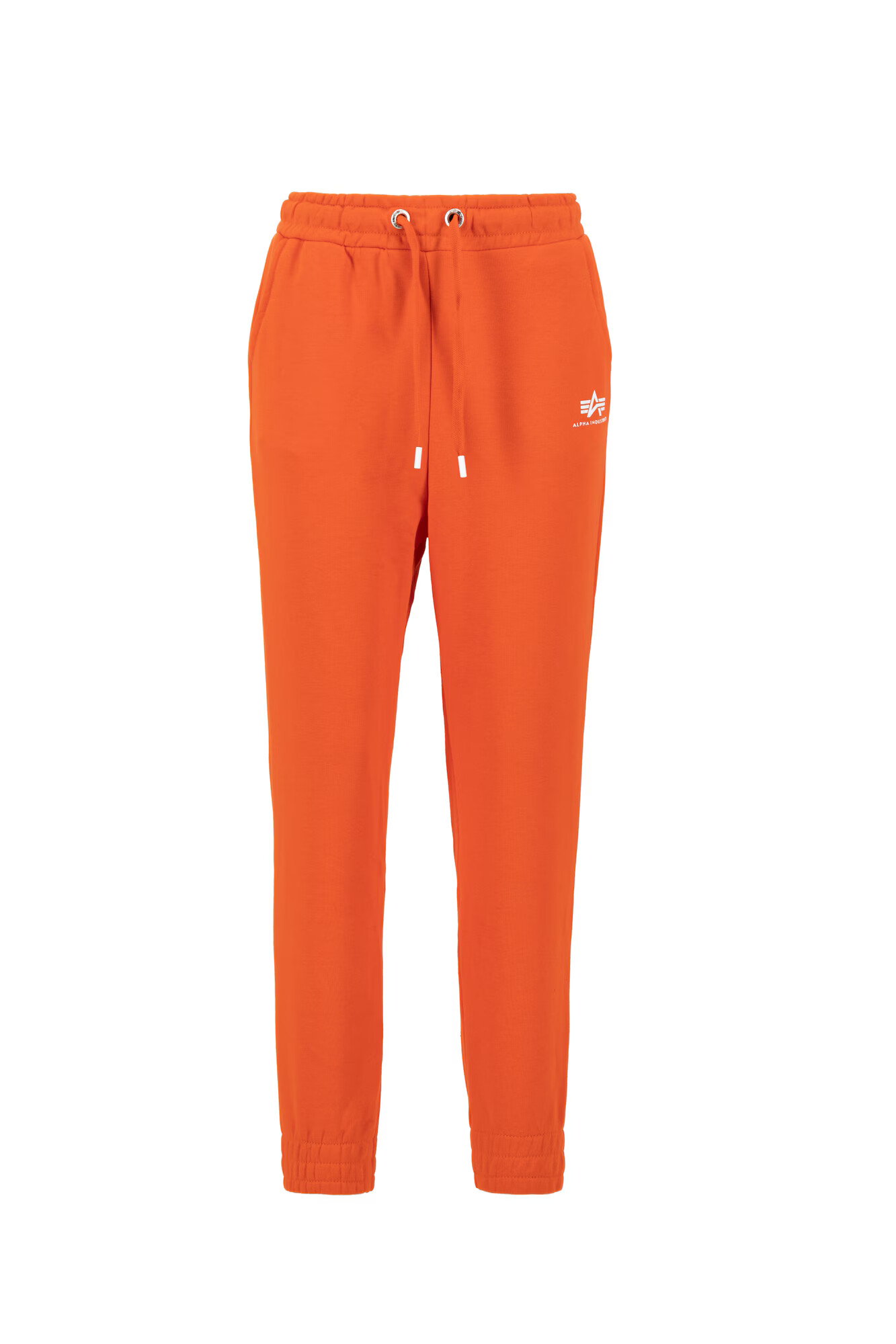 ALPHA INDUSTRIES Pantaloni roșu orange / alb - Pled.ro