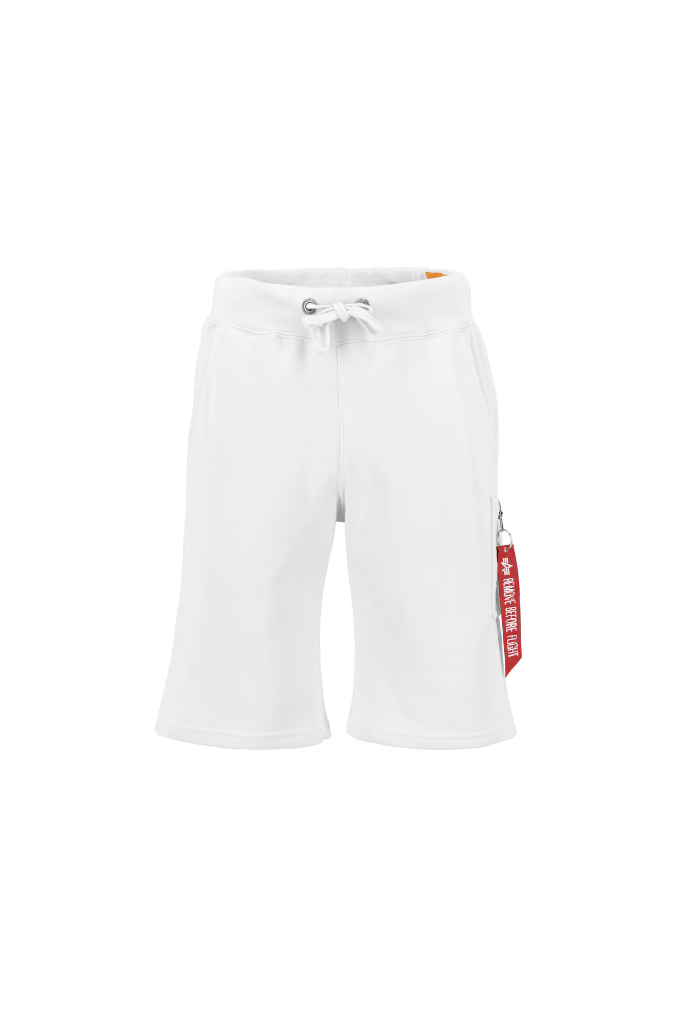 ALPHA INDUSTRIES Pantaloni sângeriu / alb - Pled.ro