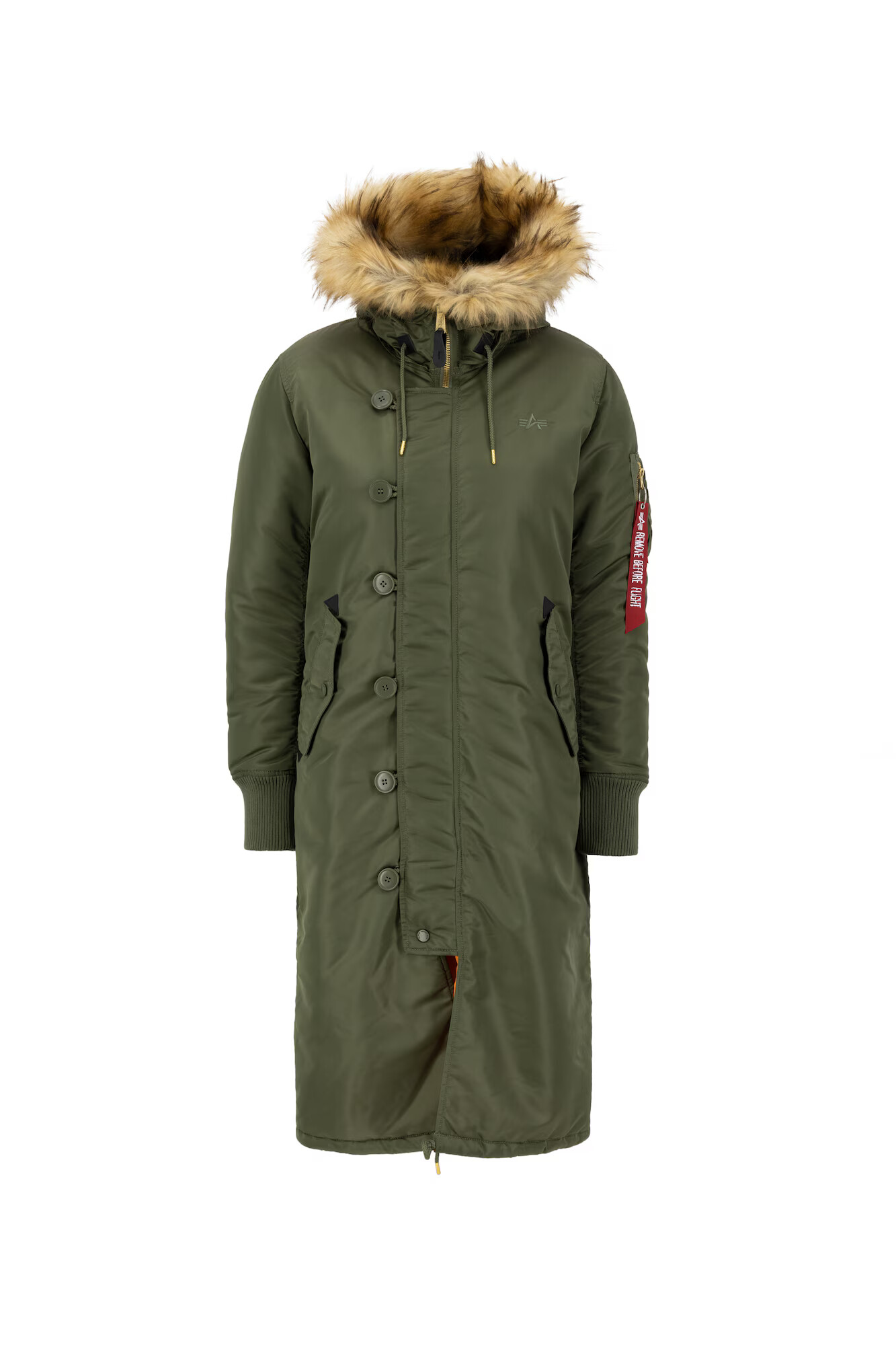 ALPHA INDUSTRIES Parka de iarnă kaki - Pled.ro