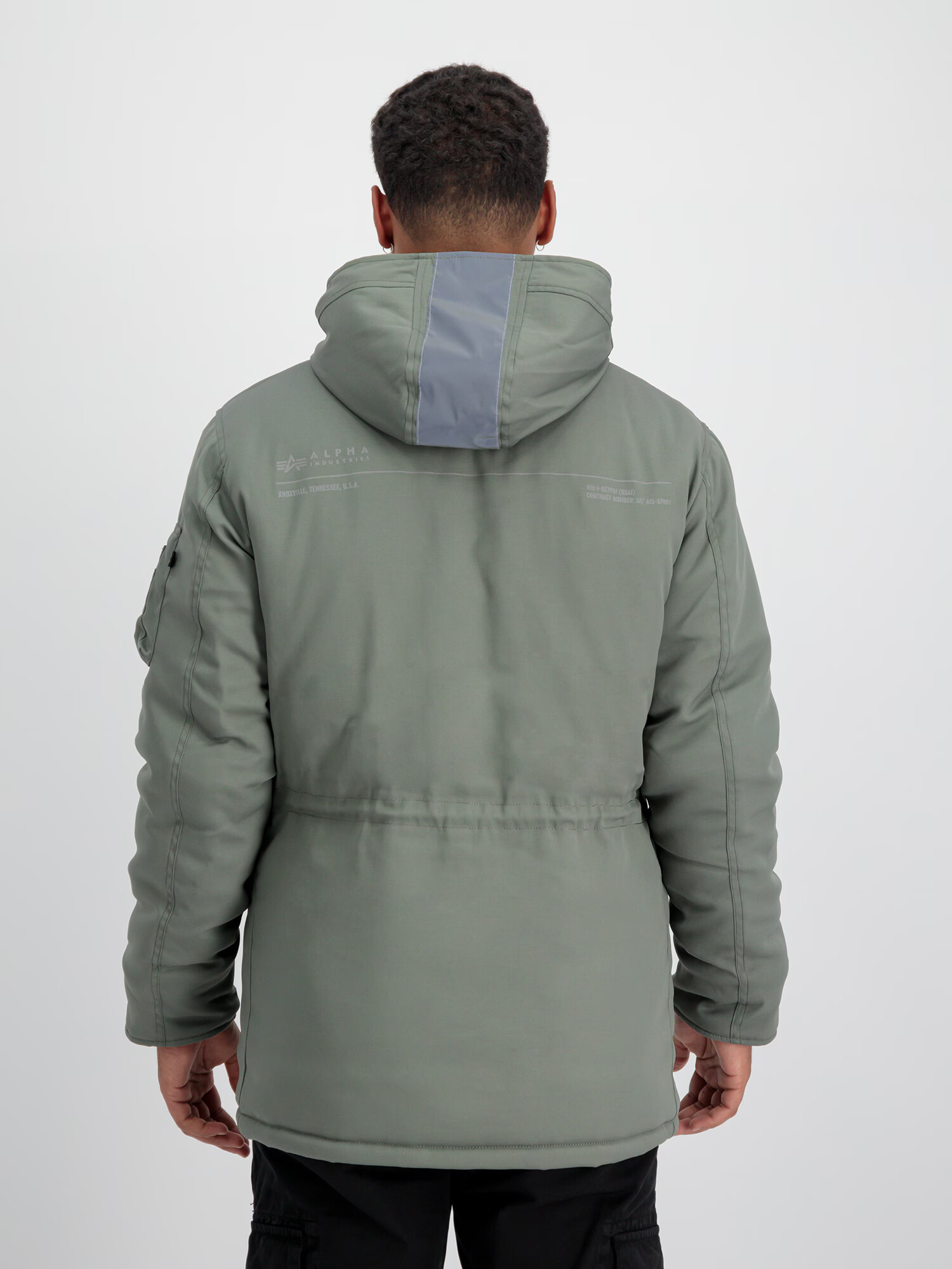 ALPHA INDUSTRIES Parka de iarnă 'N3B Expedition' verde / sângeriu - Pled.ro