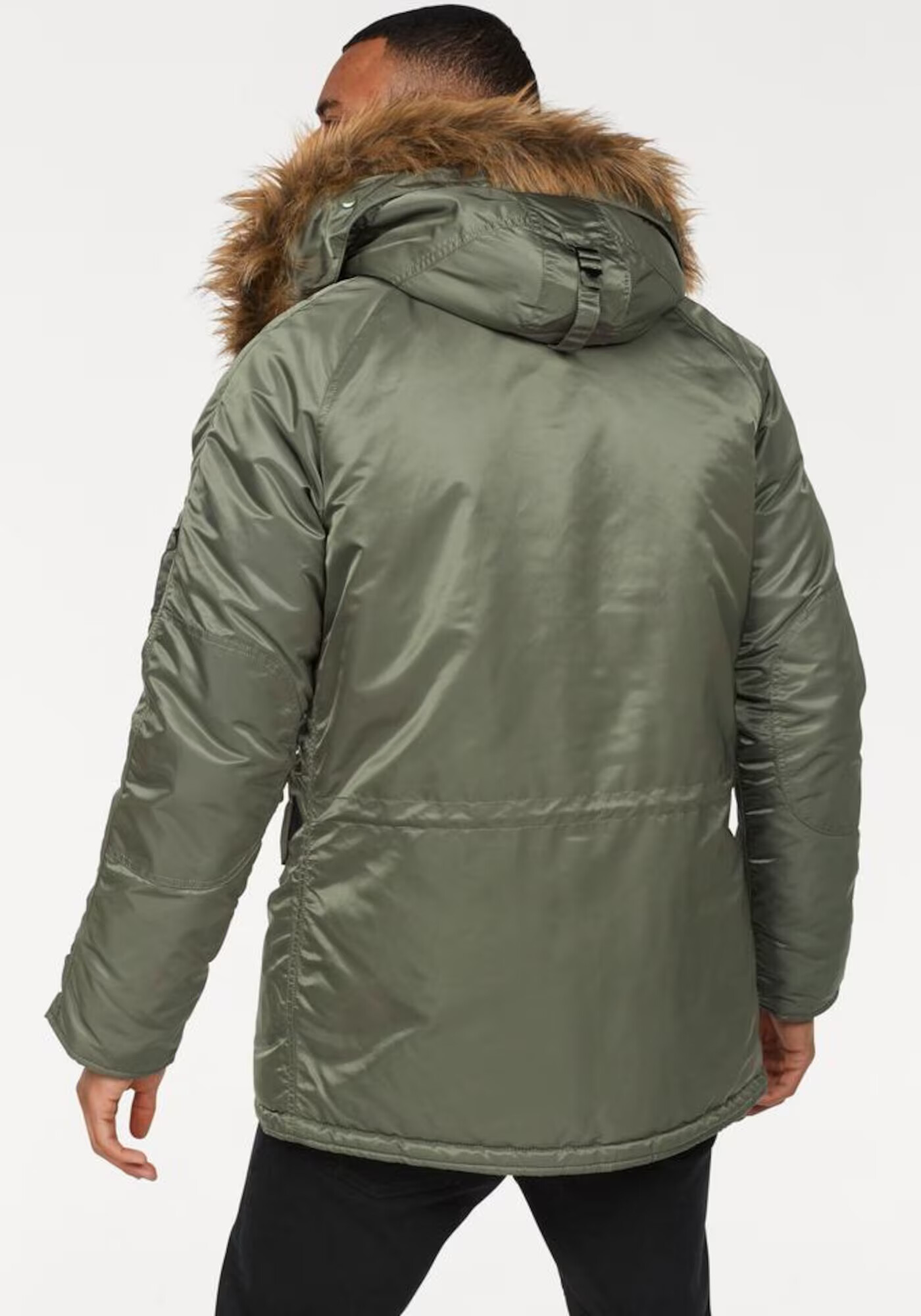 ALPHA INDUSTRIES Parka de iarnă 'N3B VF 59' oliv / portocaliu - Pled.ro