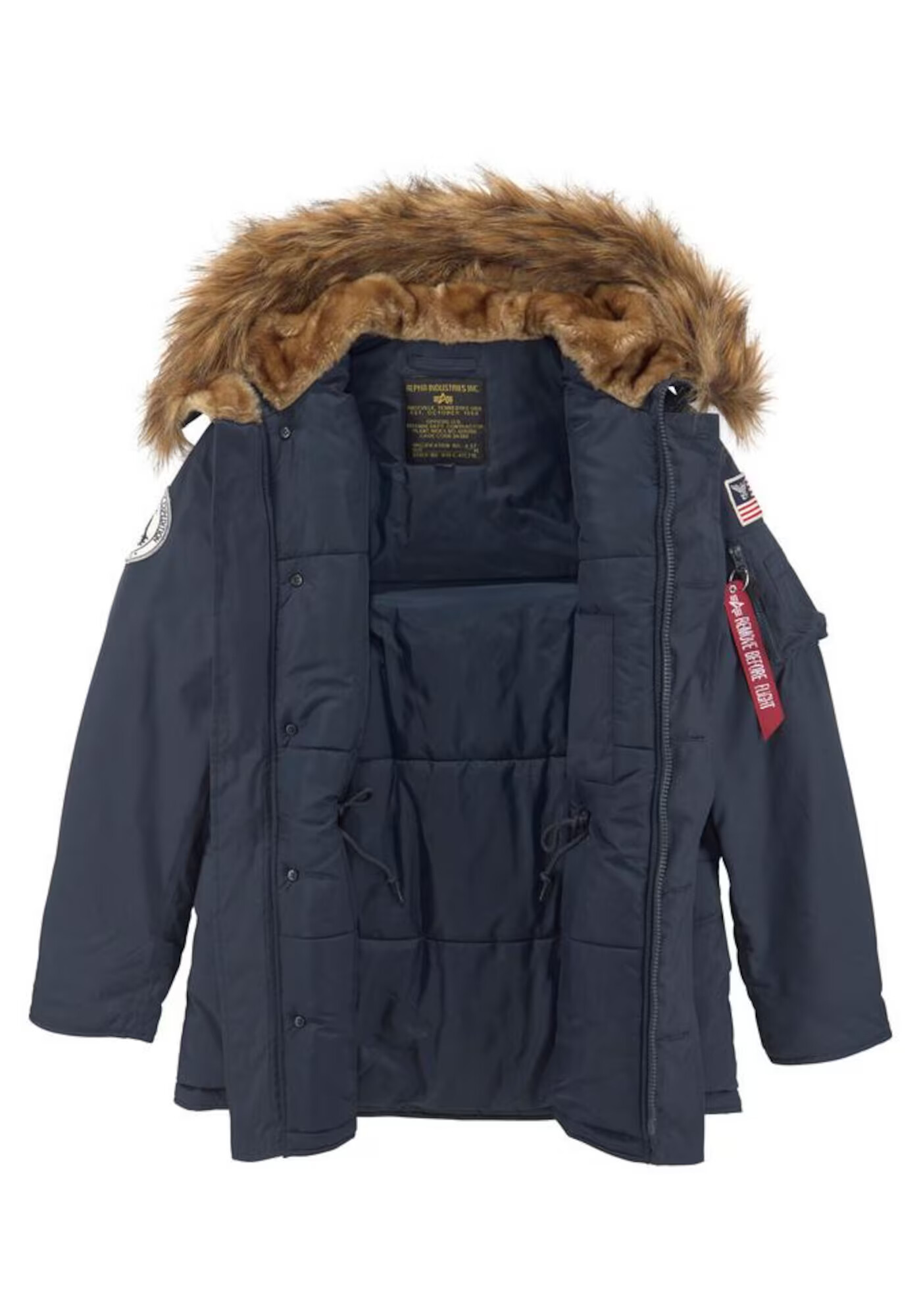 ALPHA INDUSTRIES Parka de iarnă 'Polar' albastru noapte / mai multe culori - Pled.ro