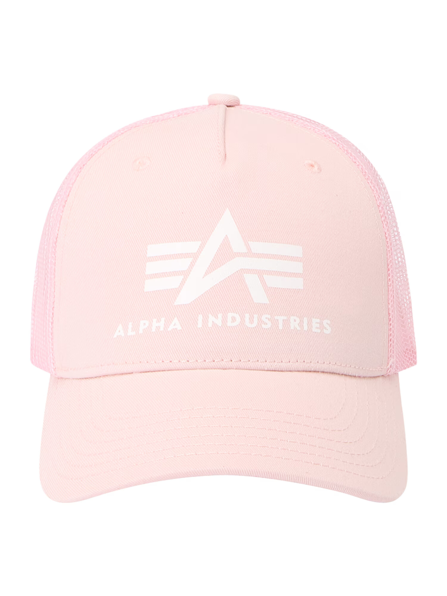 ALPHA INDUSTRIES Șapcă roz pastel / alb - Pled.ro