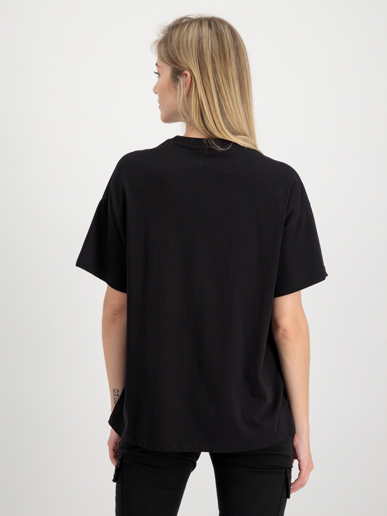 ALPHA INDUSTRIES Tricou 'Dragon' albastru deschis / roz / negru / alb - Pled.ro