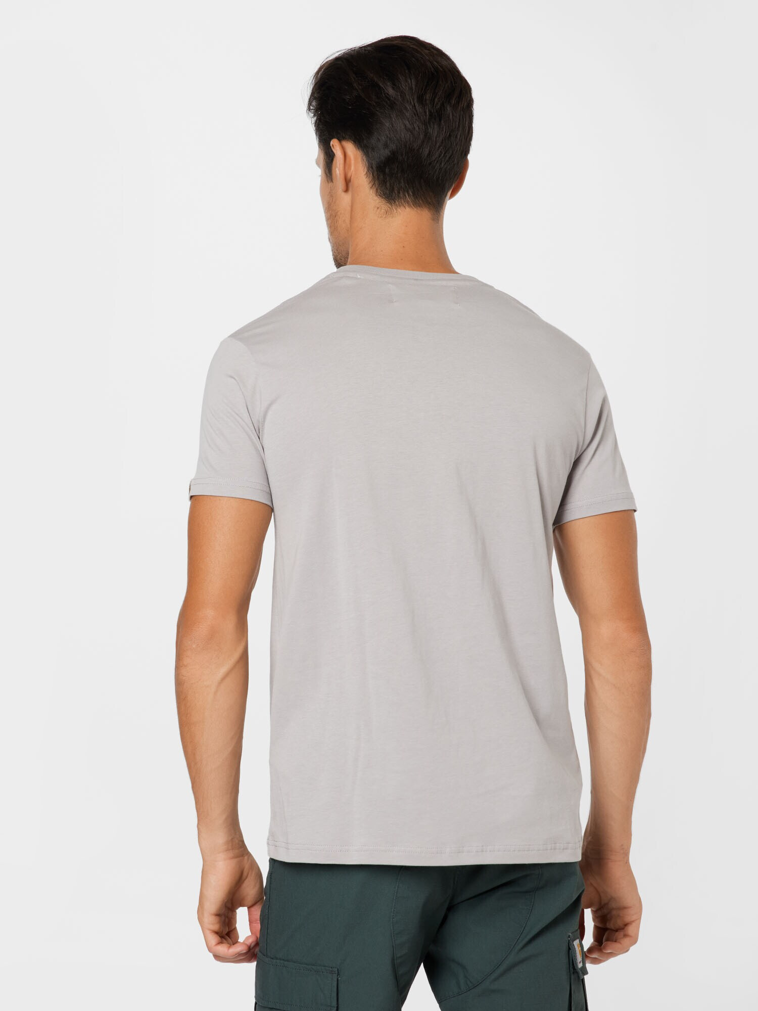 ALPHA INDUSTRIES Tricou gri deschis - Pled.ro