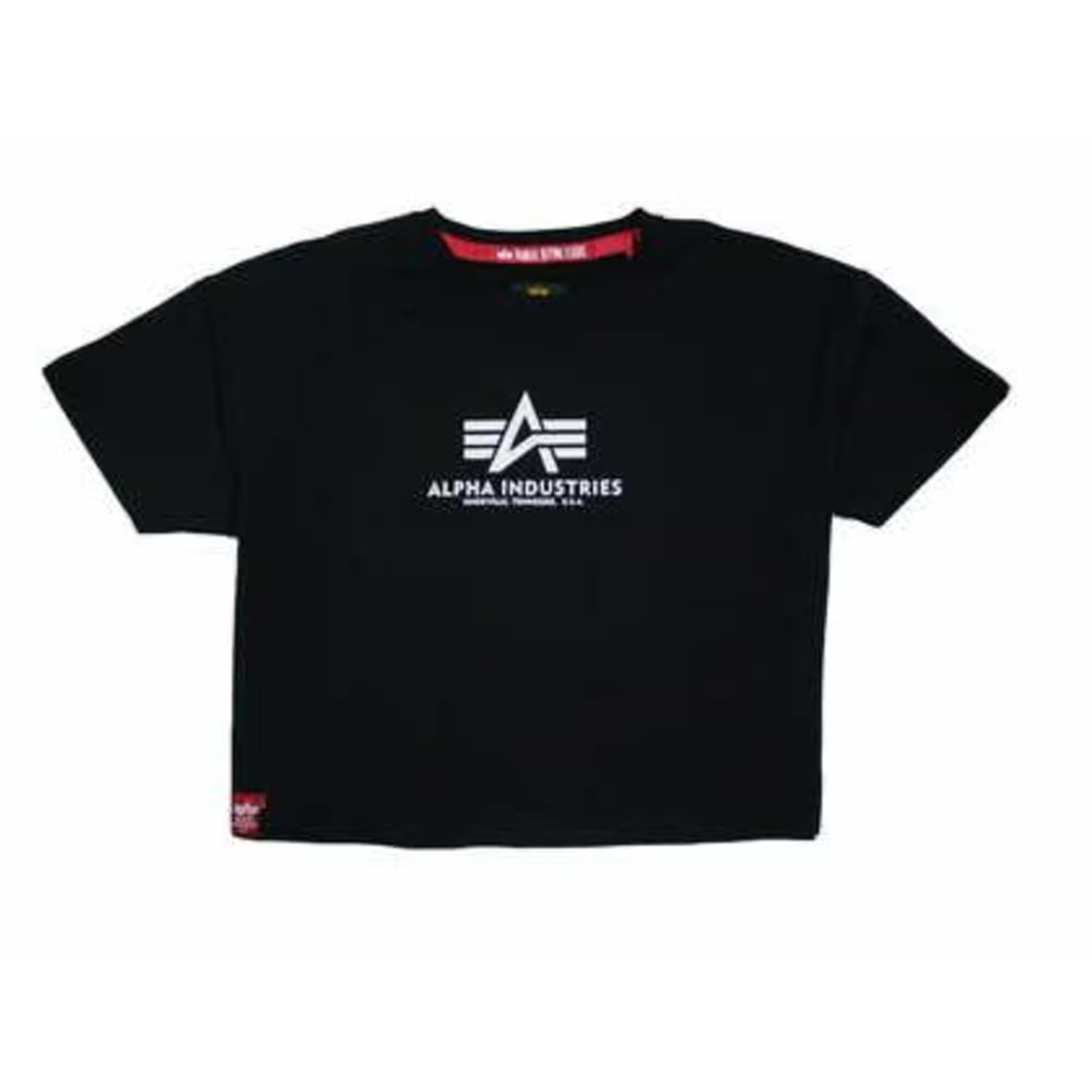 ALPHA INDUSTRIES Tricou negru - Pled.ro