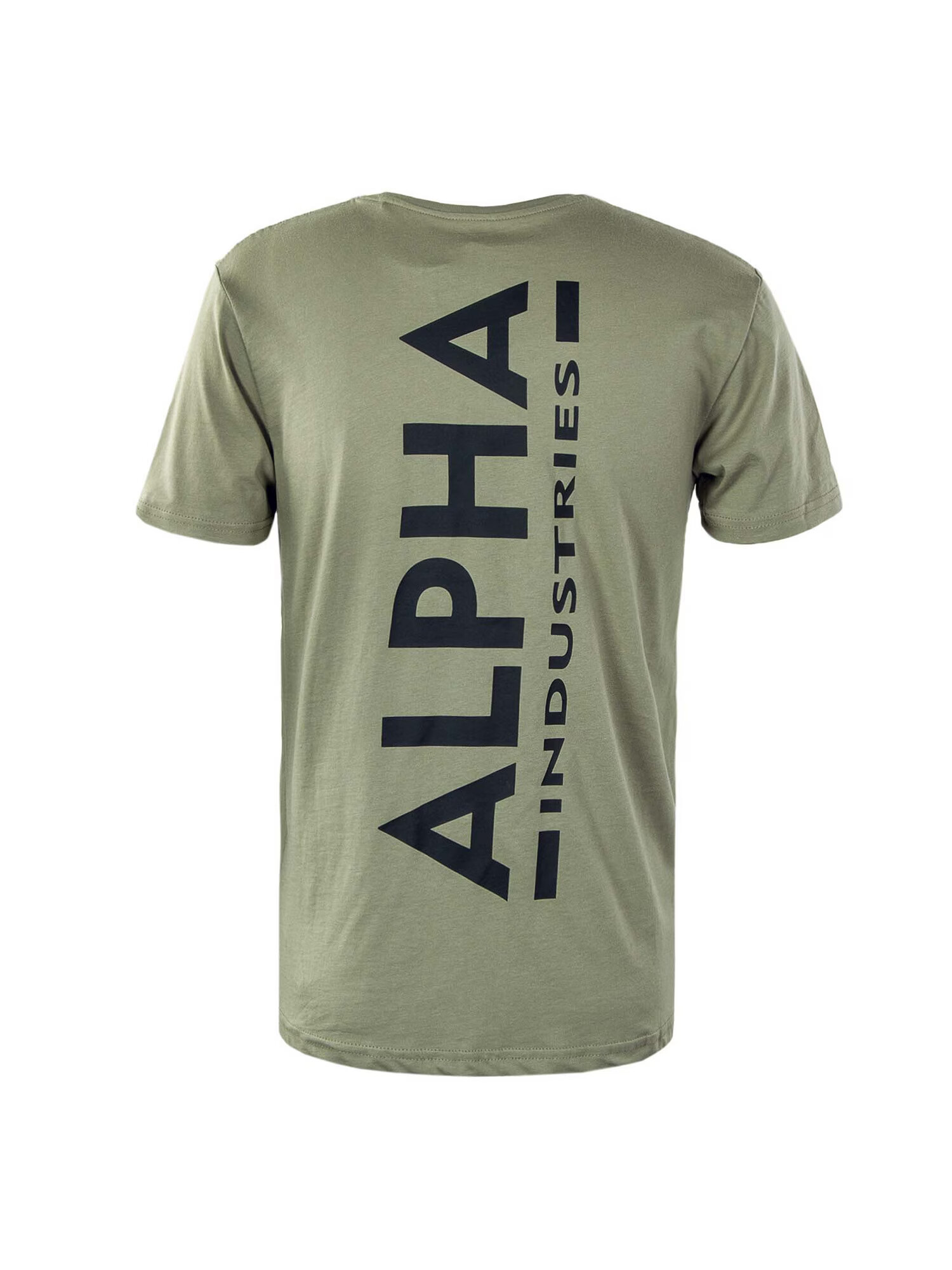 ALPHA INDUSTRIES Tricou oliv / negru - Pled.ro